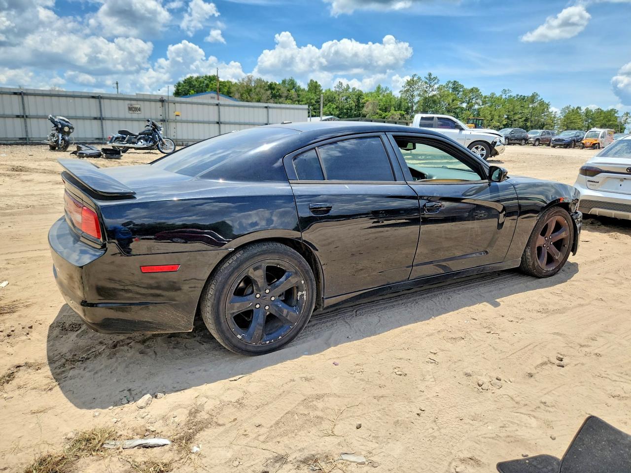 2014 Dodge Charger Sxt Black vin: 2C3CDXHG0EH323404