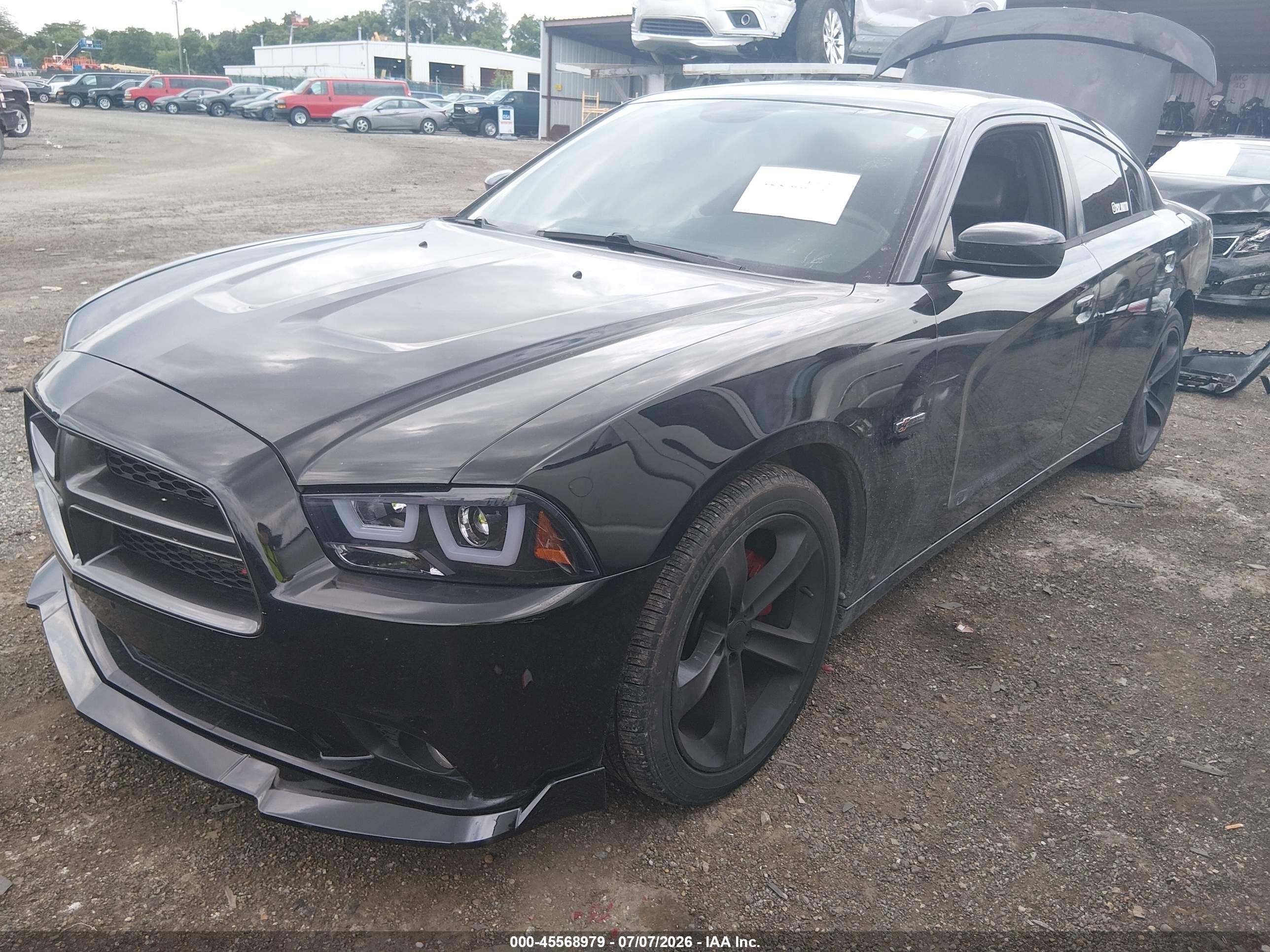 2014 Dodge Charger Sxt 100th Anniversary Black vin: 2C3CDXHG0EH326626