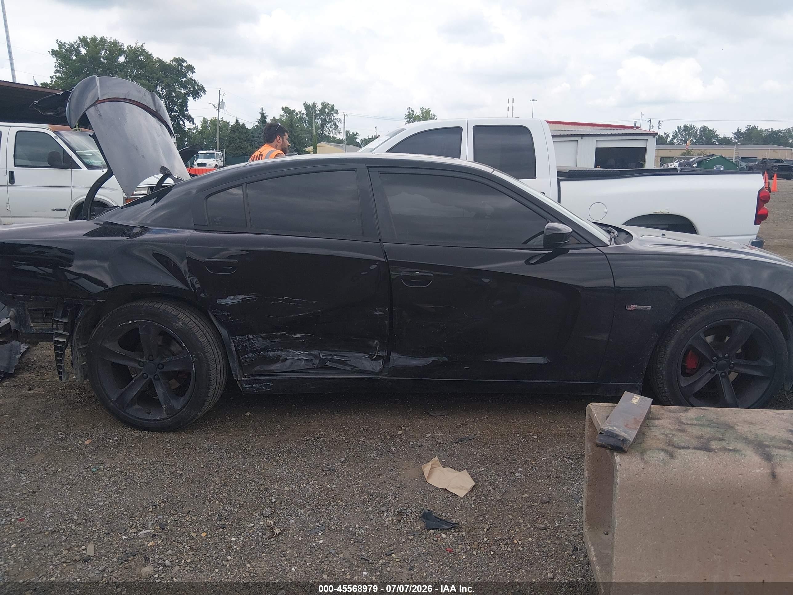 2014 Dodge Charger Sxt 100th Anniversary Black vin: 2C3CDXHG0EH326626