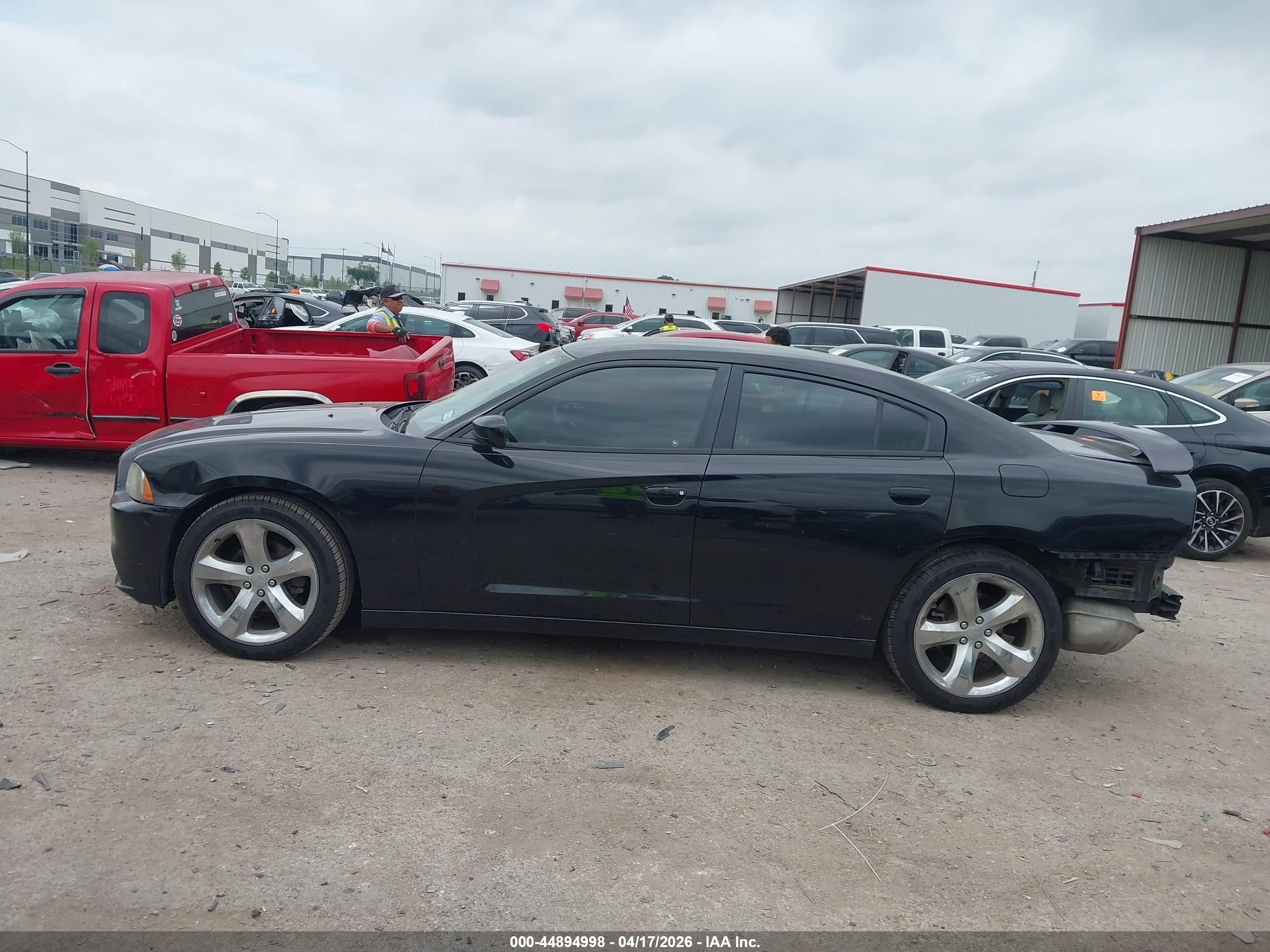 2014 Dodge Charger Sxt Black vin: 2C3CDXHG0EH353633