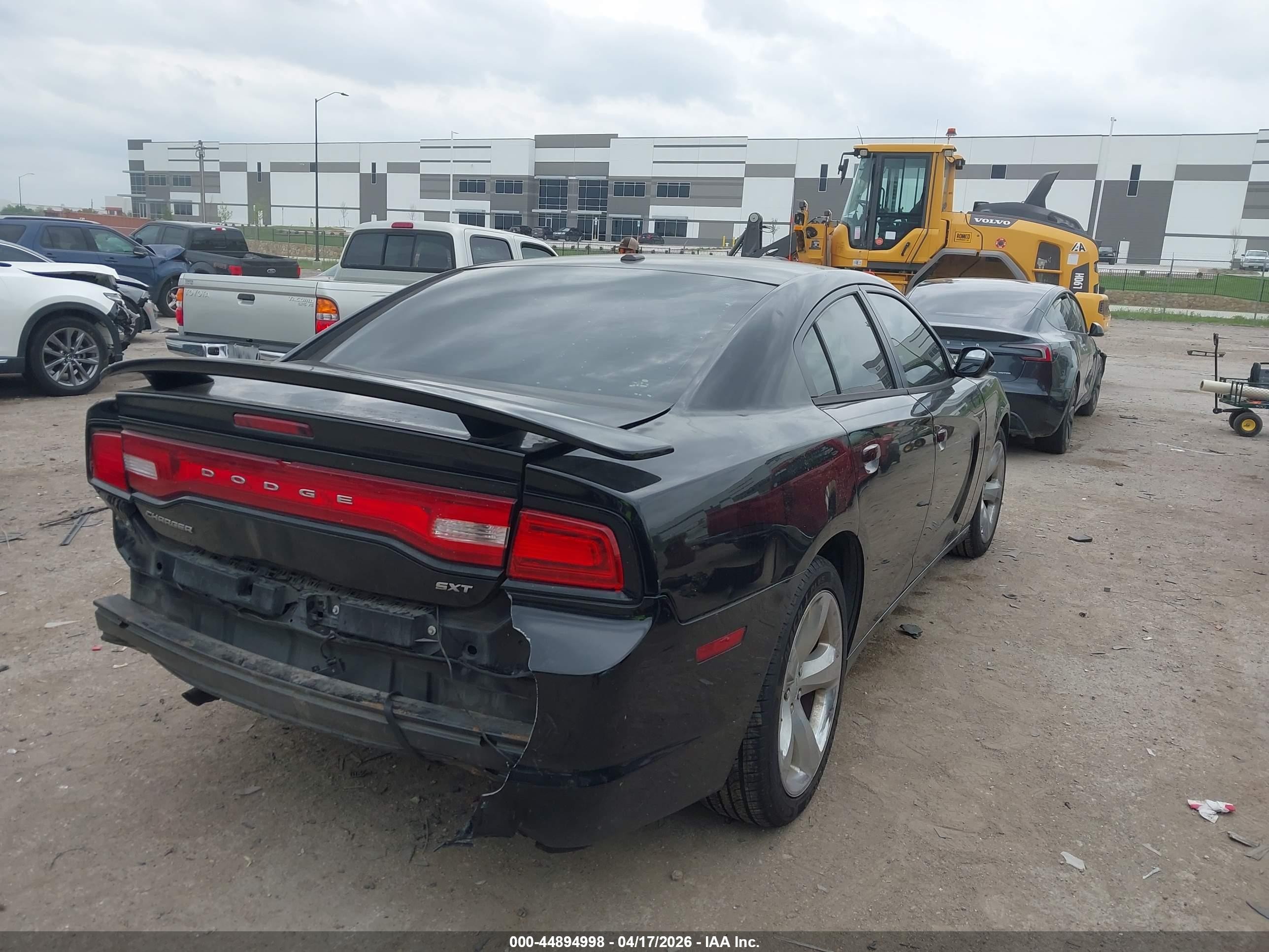 2014 Dodge Charger Sxt Black vin: 2C3CDXHG0EH353633