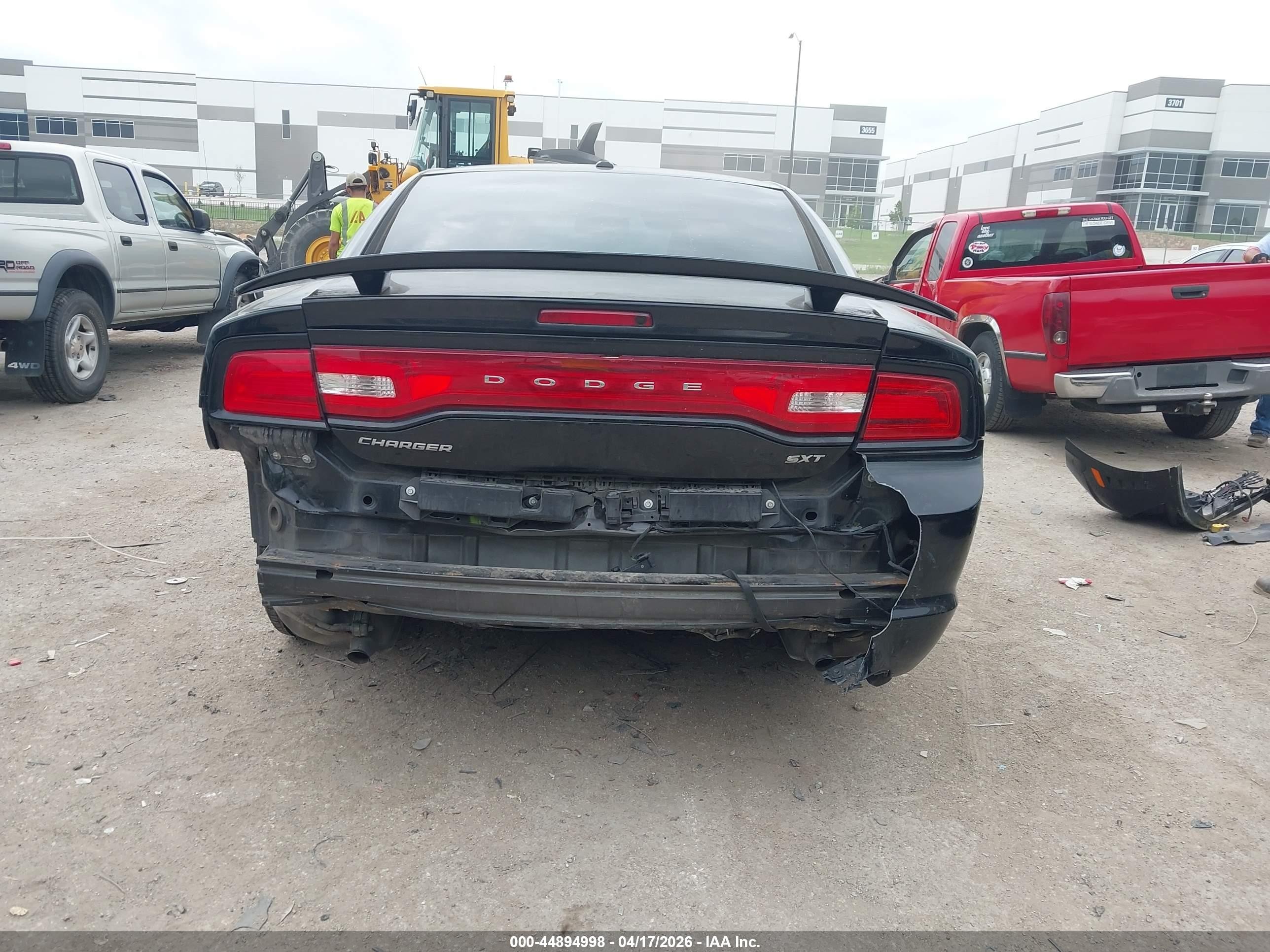 2014 Dodge Charger Sxt Black vin: 2C3CDXHG0EH353633