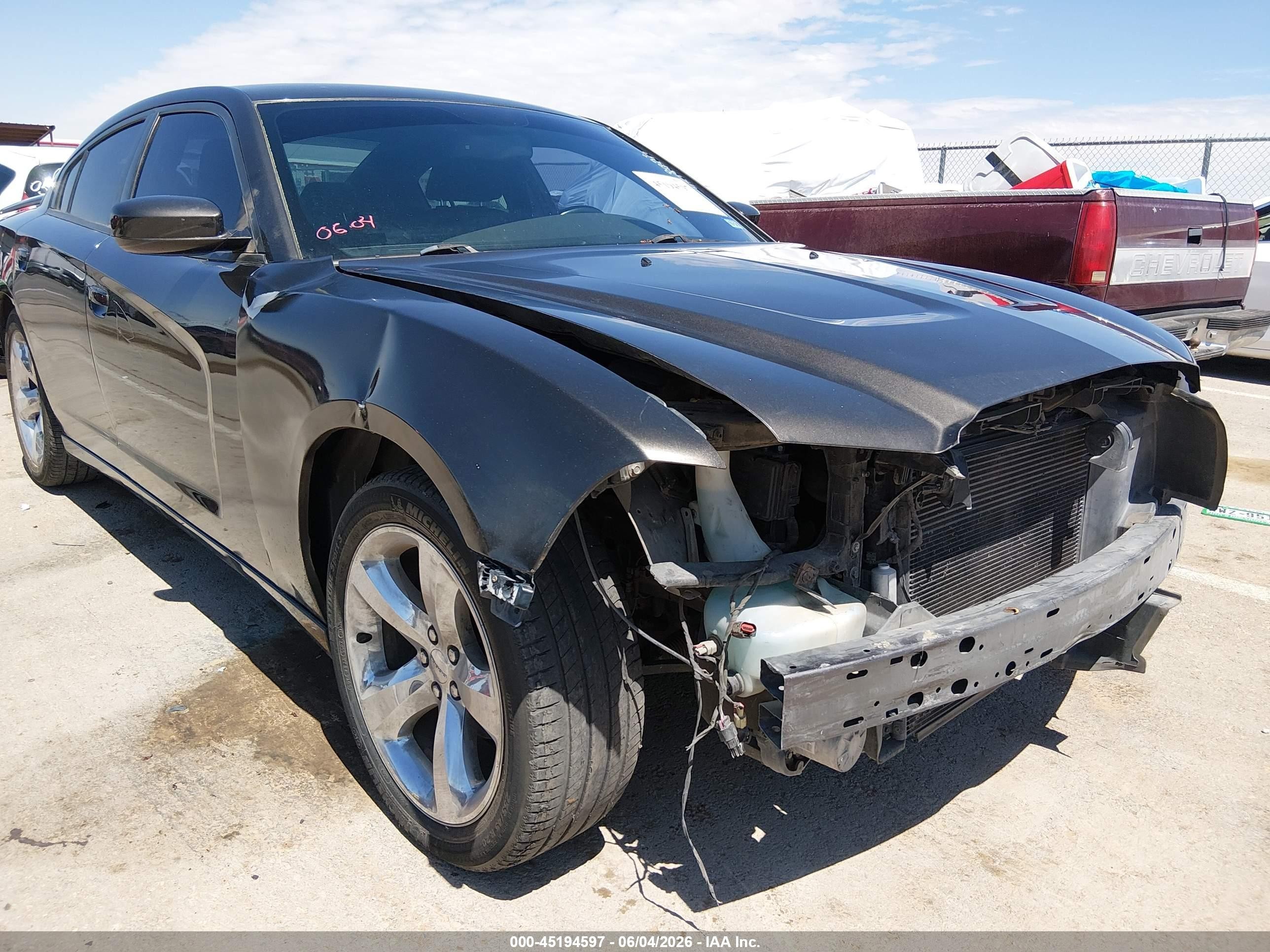 2014 Dodge Charger Sxt Черный vin: 2C3CDXHG0EH353745