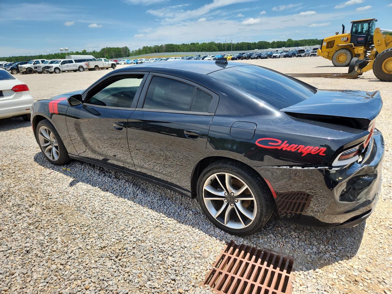 2015 Dodge Charger Sxt Black vin: 2C3CDXHG0FH725392
