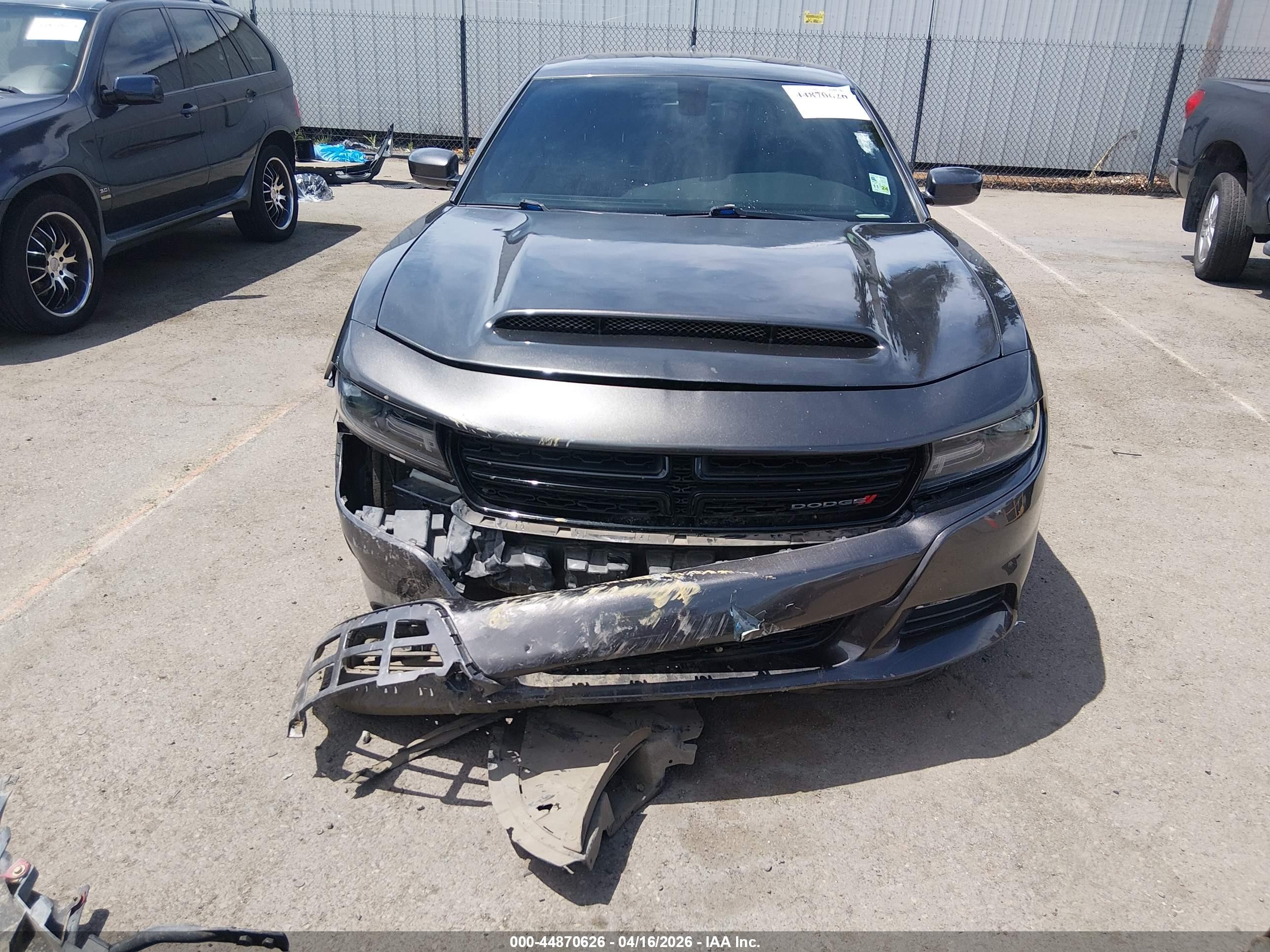 2015 Dodge Charger Sxt Gray vin: 2C3CDXHG0FH867063