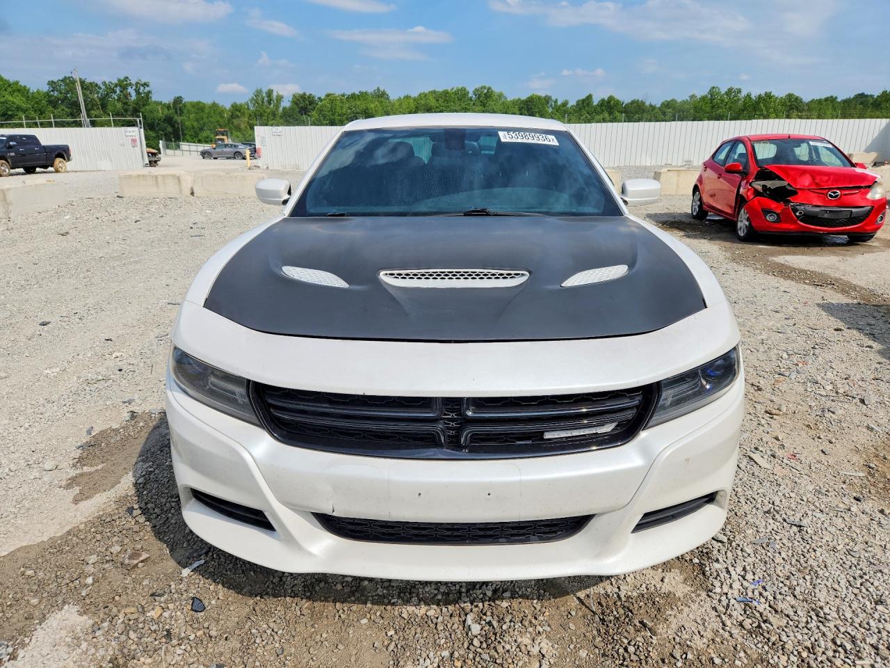 2015 Dodge Charger Sxt White vin: 2C3CDXHG0FH878581