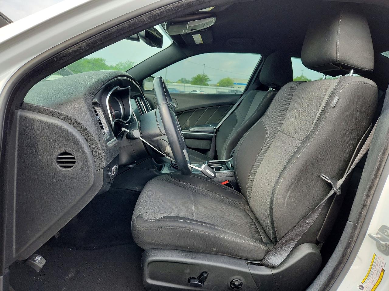 2015 Dodge Charger Sxt White vin: 2C3CDXHG0FH878581