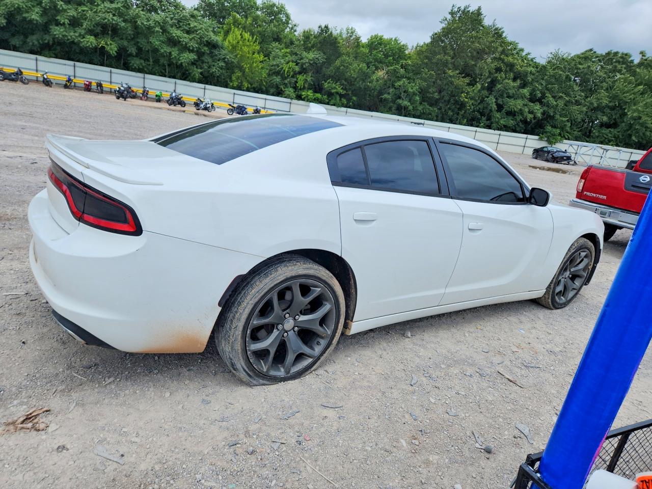 2015 Dodge Charger Sxt Белый vin: 2C3CDXHG0FH903009