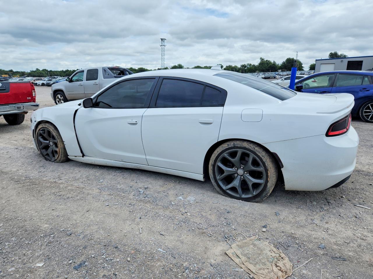 2015 Dodge Charger Sxt Белый vin: 2C3CDXHG0FH903009