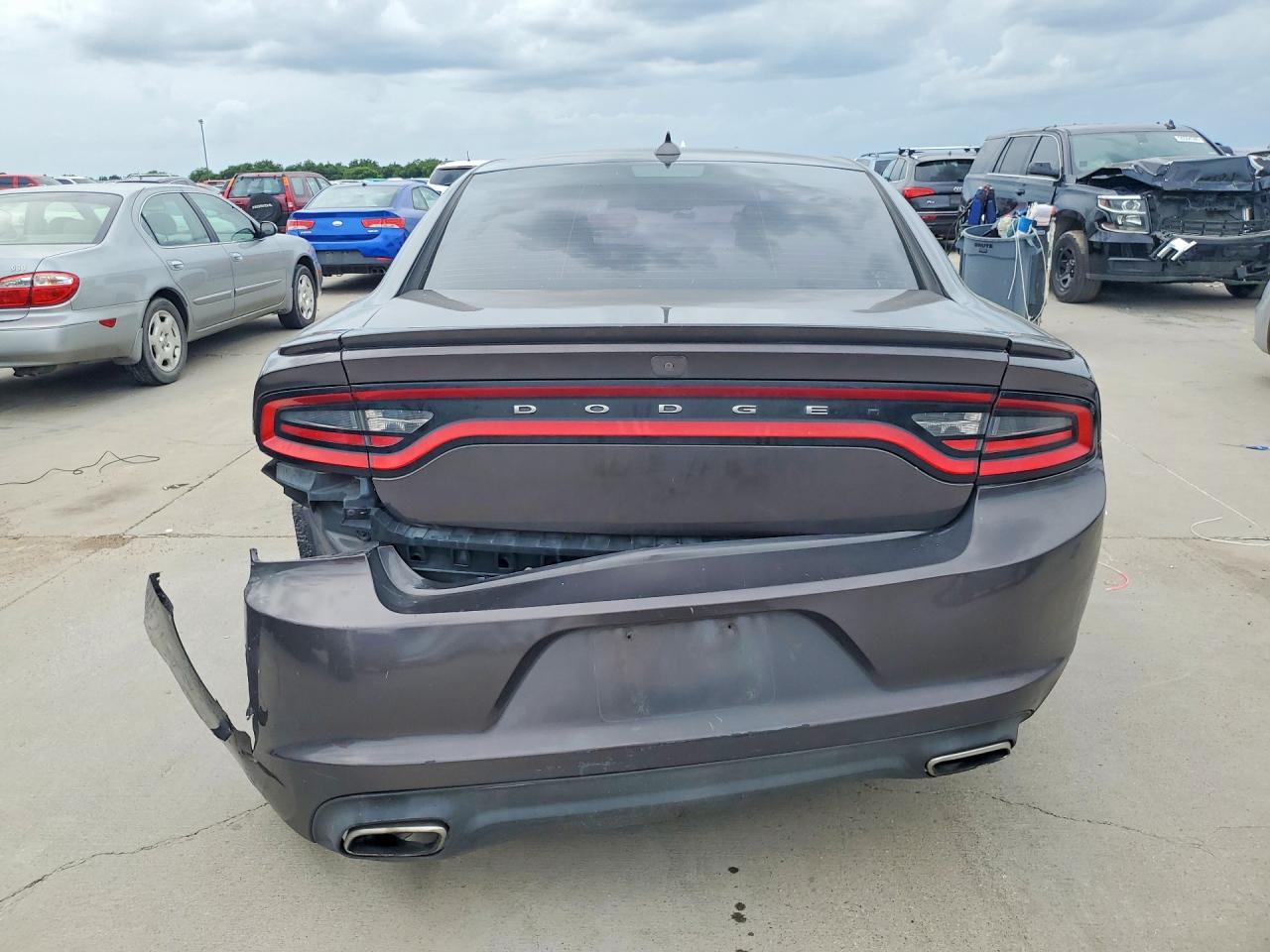 2015 Dodge Charger Sxt Gray vin: 2C3CDXHG0FH914804