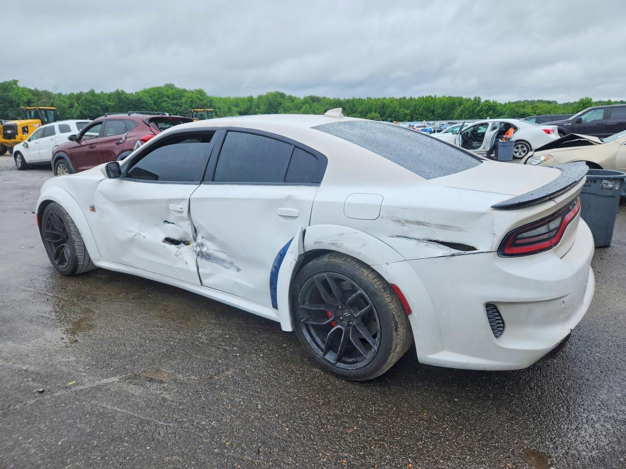 2018 Dodge Charger Sxt Plus White vin: 2C3CDXHG0JH166712