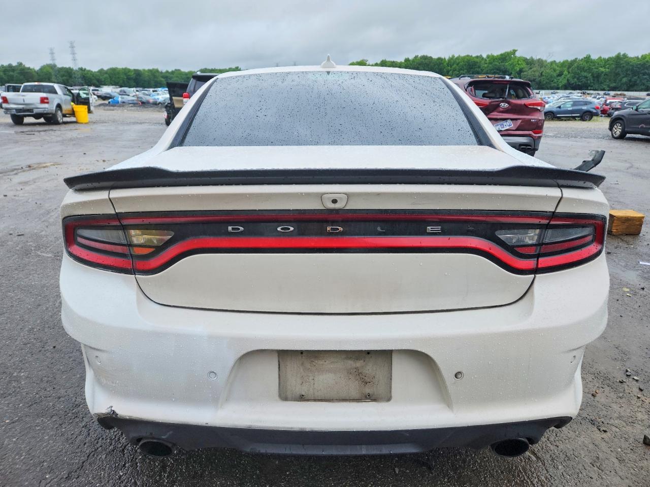 2018 Dodge Charger Sxt Plus White vin: 2C3CDXHG0JH166712