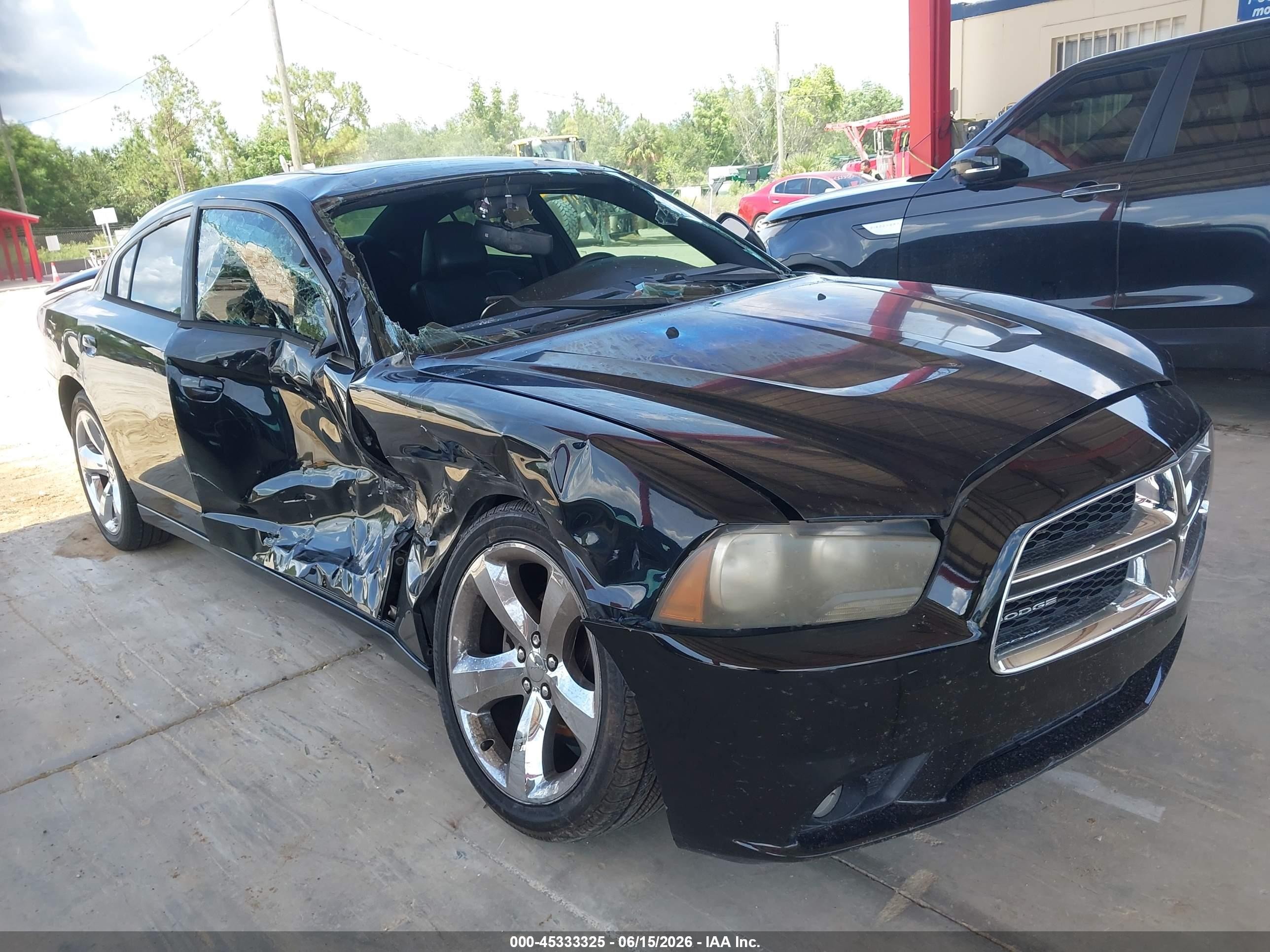 2012 Dodge Charger Sxt Black vin: 2C3CDXHG1CH141935