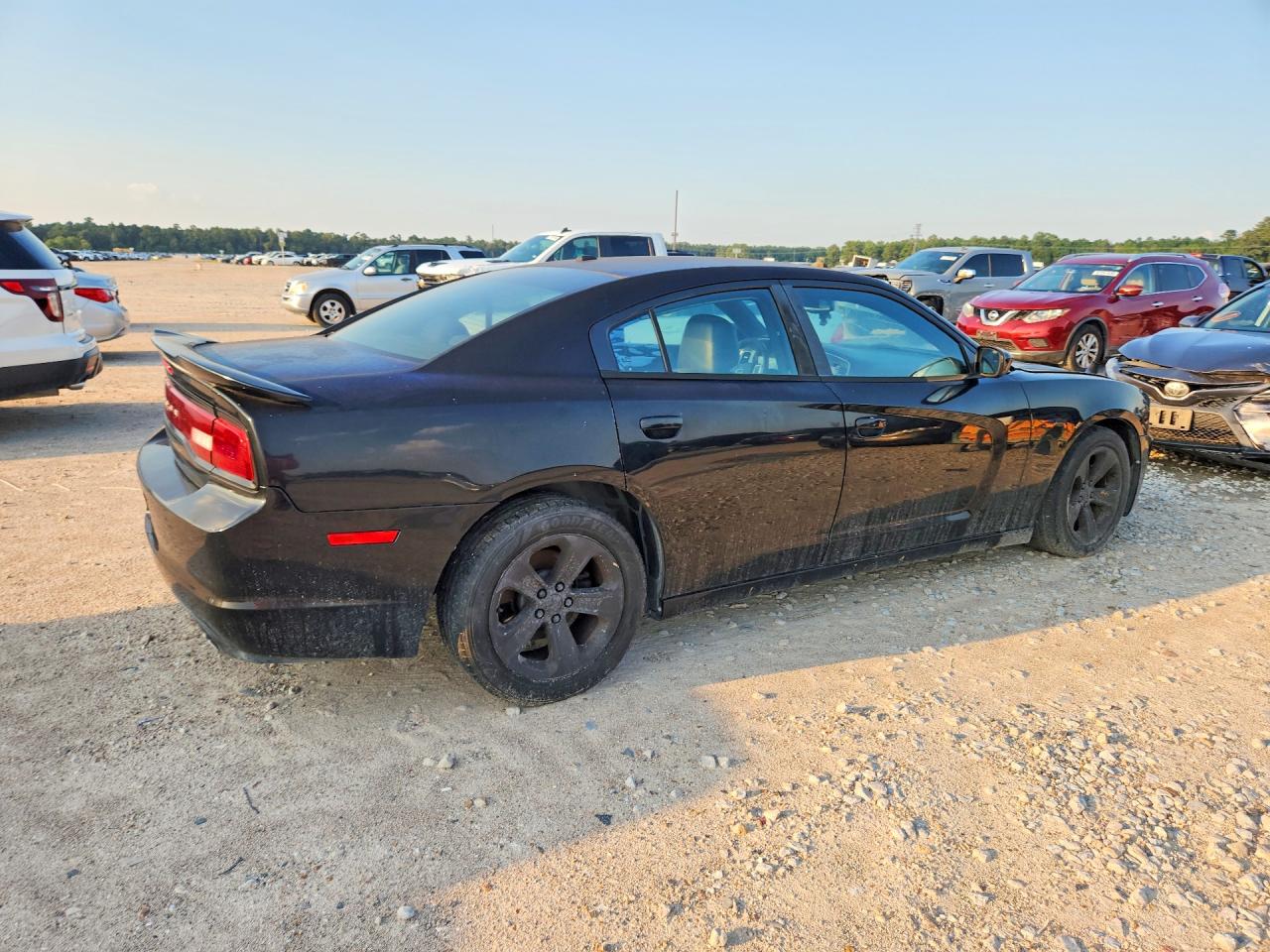 2012 Dodge Charger Sxt Black vin: 2C3CDXHG1CH164518