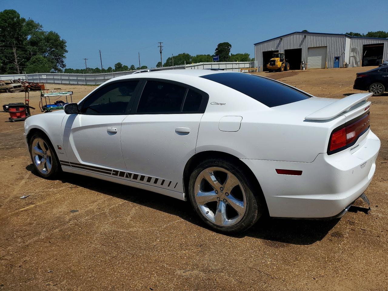2012 Dodge Charger Sxt White vin: 2C3CDXHG1CH172764