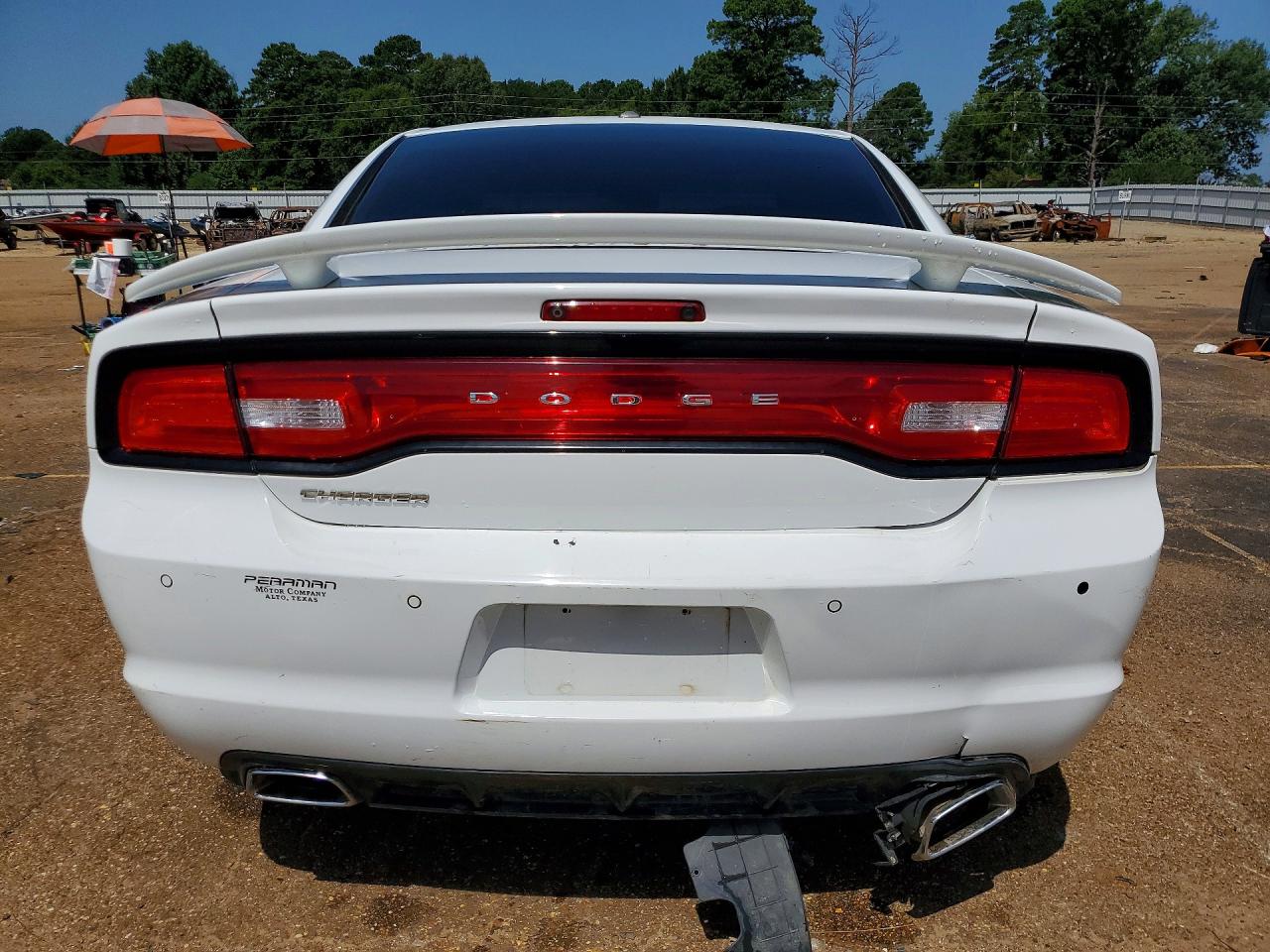 2012 Dodge Charger Sxt White vin: 2C3CDXHG1CH172764