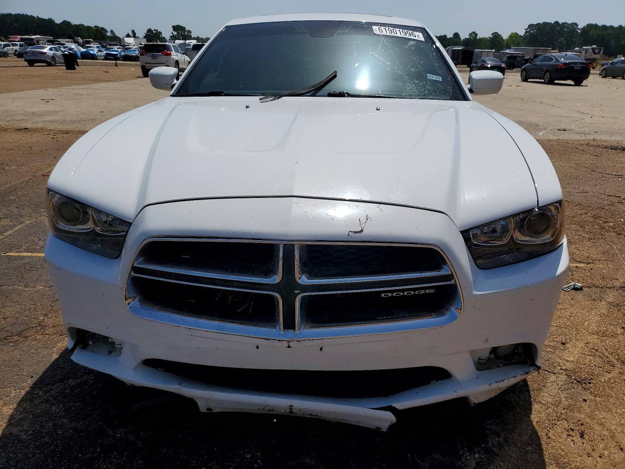 2012 Dodge Charger Sxt White vin: 2C3CDXHG1CH172764