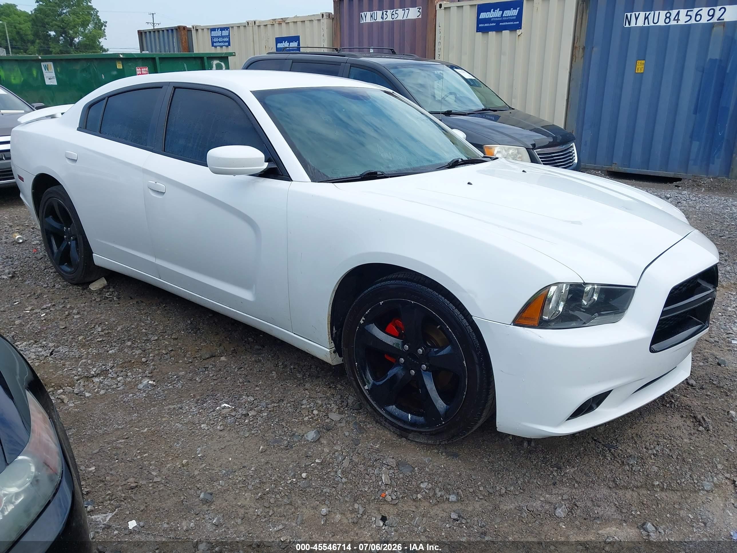 2014 Dodge Charger Sxt Белый vin: 2C3CDXHG1EH180317