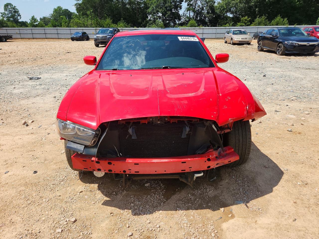 2014 Dodge Charger Sxt Red vin: 2C3CDXHG1EH204776