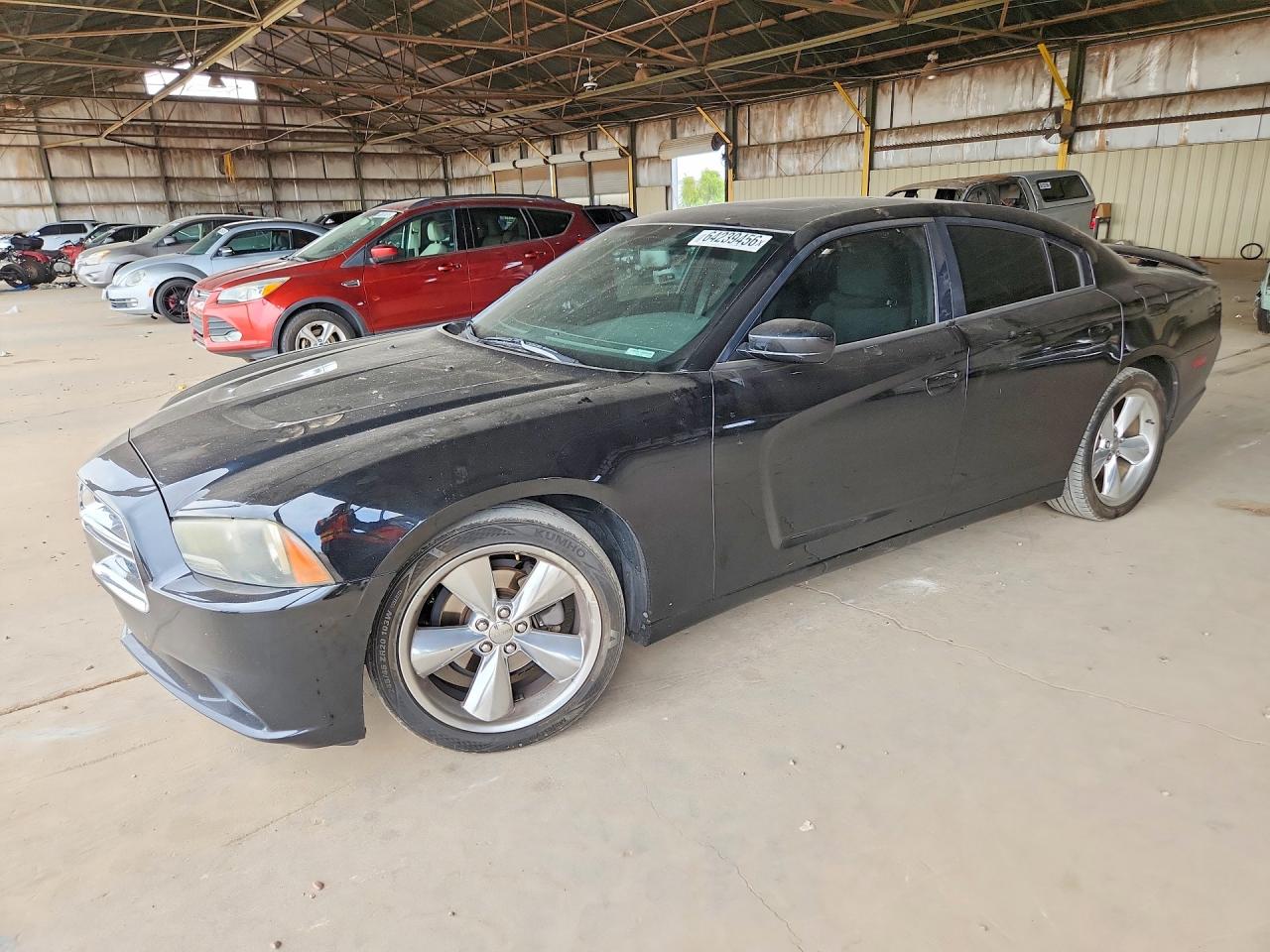 2014 Dodge Charger Sxt Black vin: 2C3CDXHG1EH315716