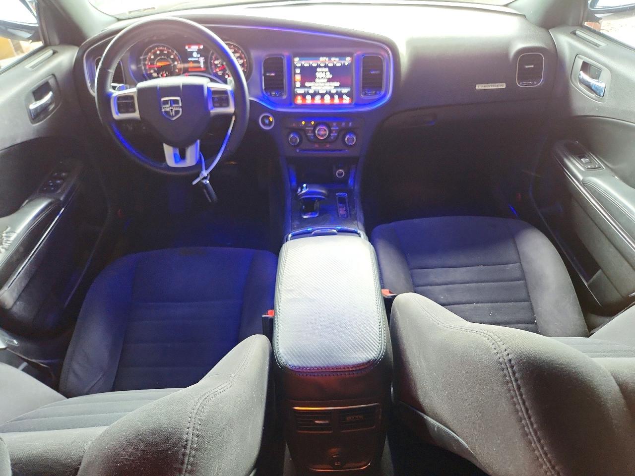 2014 Dodge Charger Sxt Black vin: 2C3CDXHG1EH315716