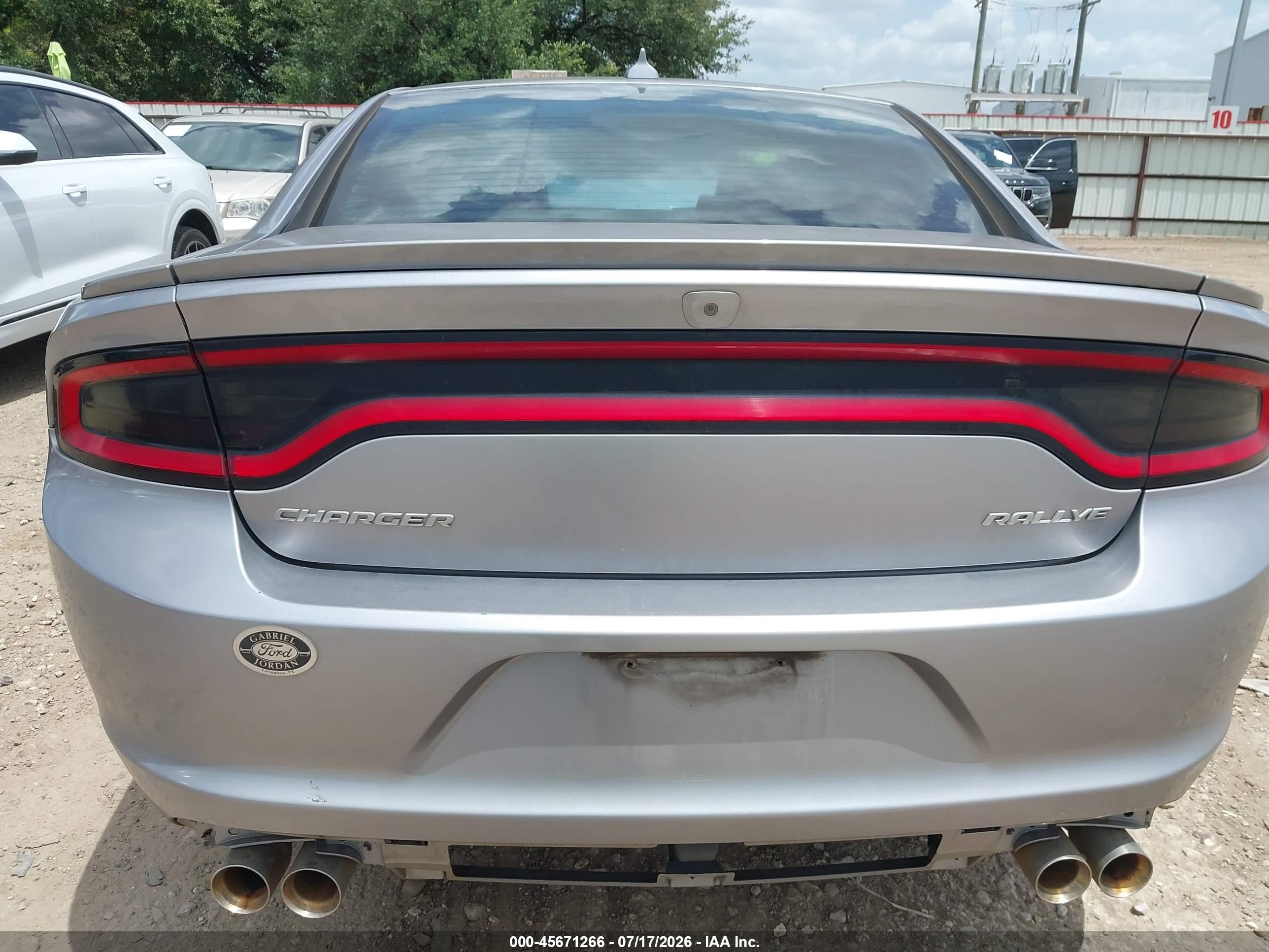 2015 Dodge Charger Sxt Серый vin: 2C3CDXHG1FH880761