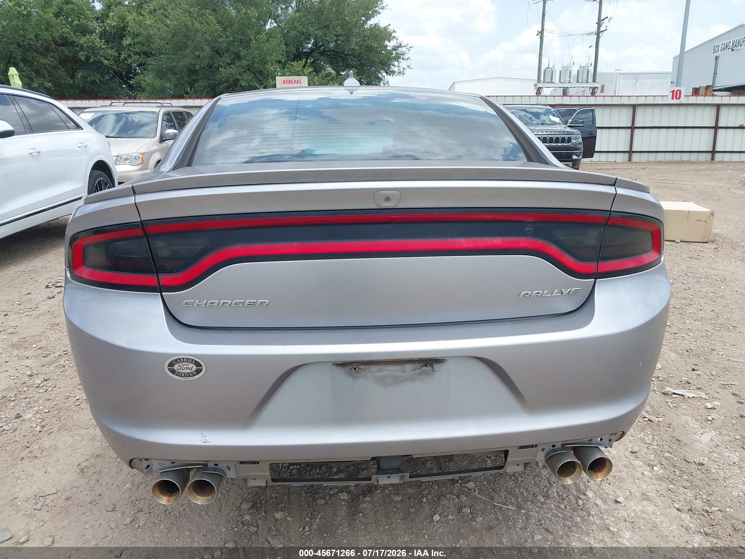 2015 Dodge Charger Sxt Серый vin: 2C3CDXHG1FH880761