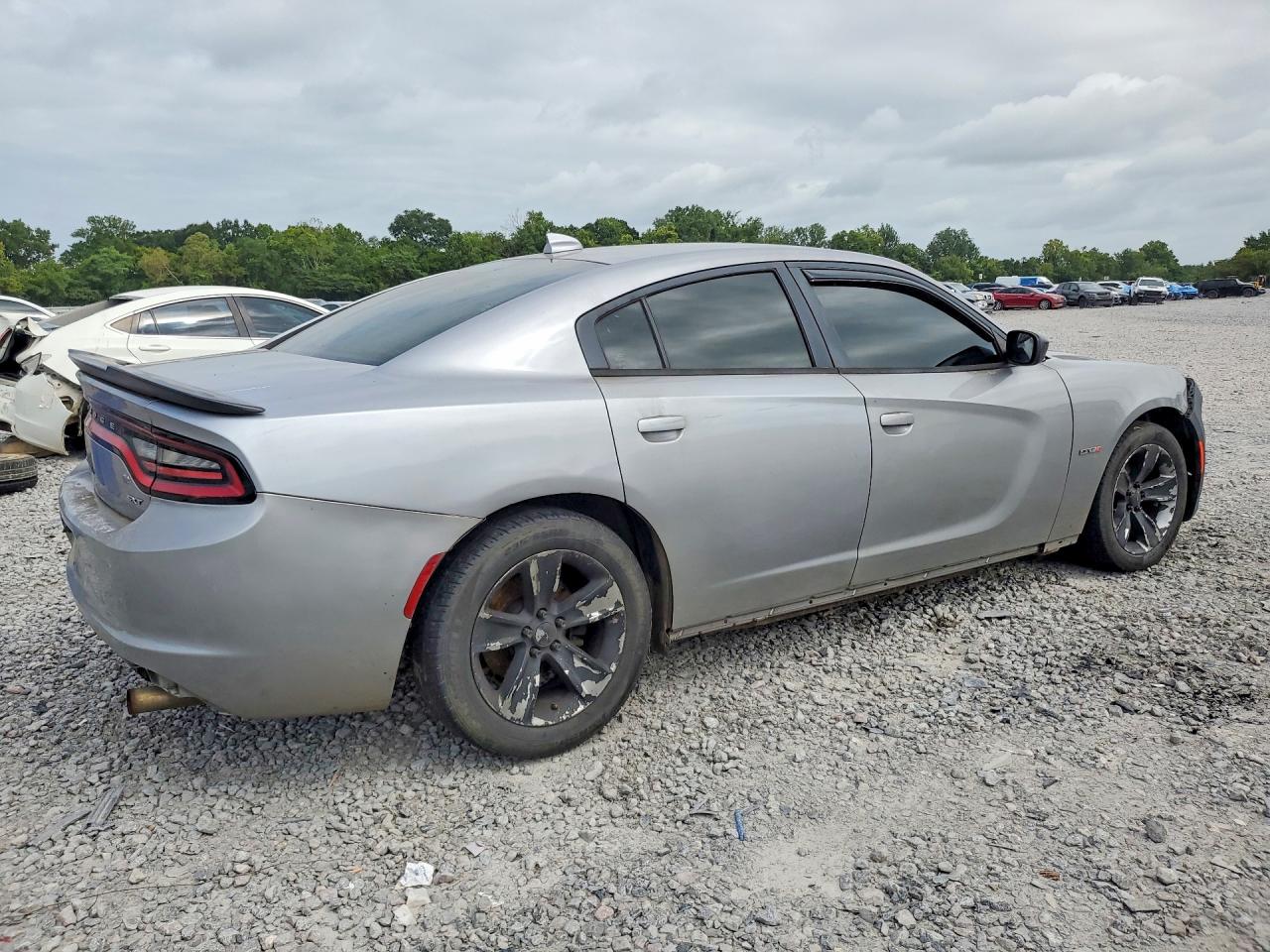 2016 Dodge Charger Sxt Silver vin: 2C3CDXHG1GH138720