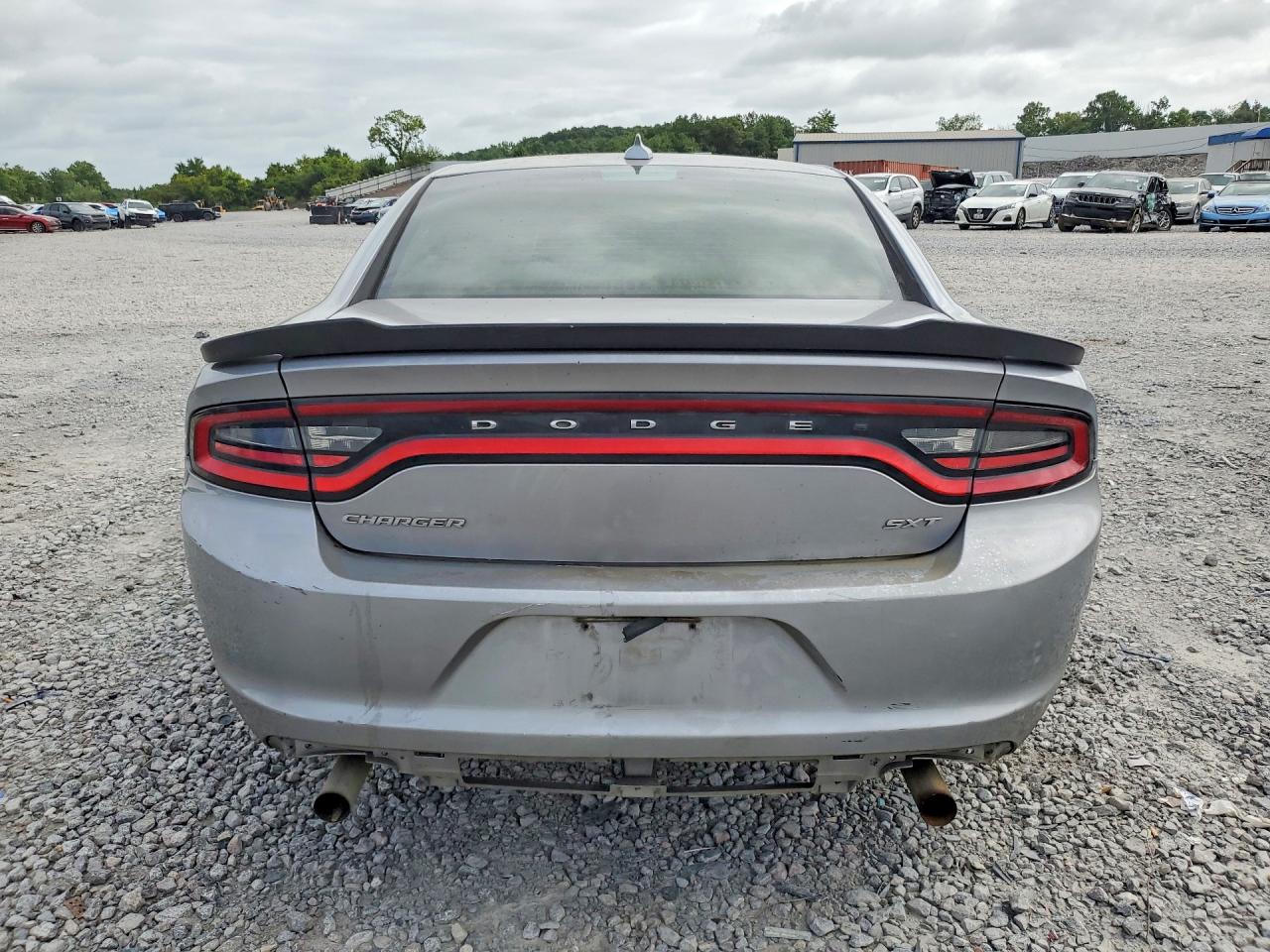 2016 Dodge Charger Sxt Silver vin: 2C3CDXHG1GH138720