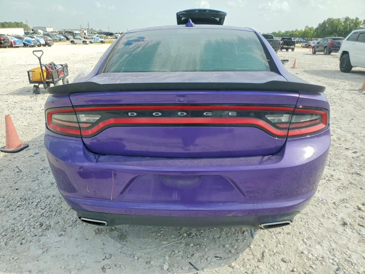 2016 Dodge Charger Sxt Purple vin: 2C3CDXHG1GH150558