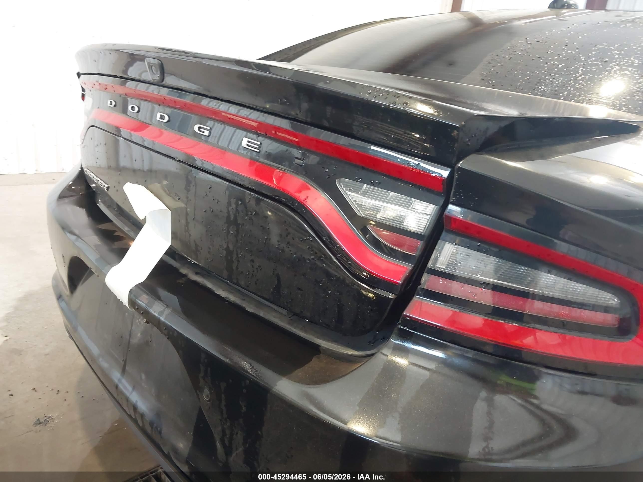 2016 Dodge Charger Sxt Black vin: 2C3CDXHG1GH310440