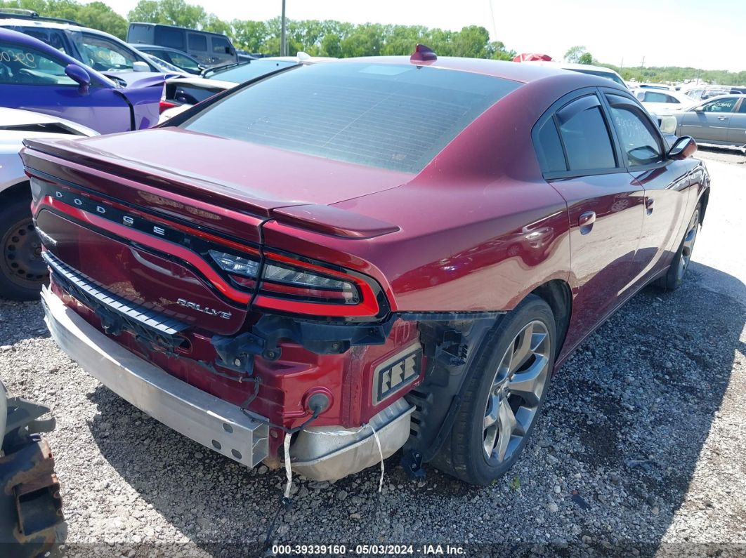 2017 Dodge Charger Sxt Rwd Burgundy vin: 2C3CDXHG1HH504094