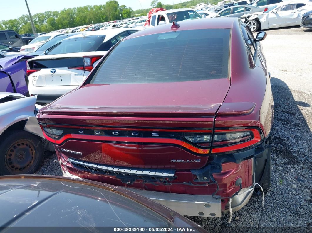 2017 Dodge Charger Sxt Rwd Burgundy vin: 2C3CDXHG1HH504094