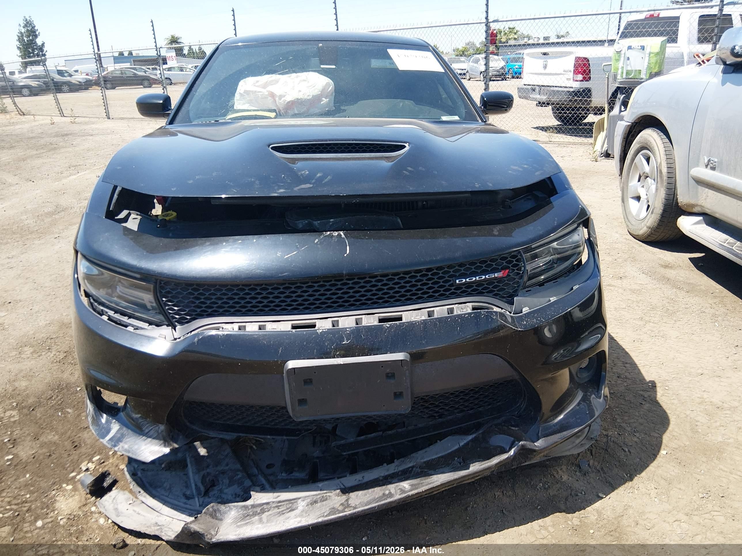 2019 Dodge Charger Gt Rwd Black vin: 2C3CDXHG1KH749243