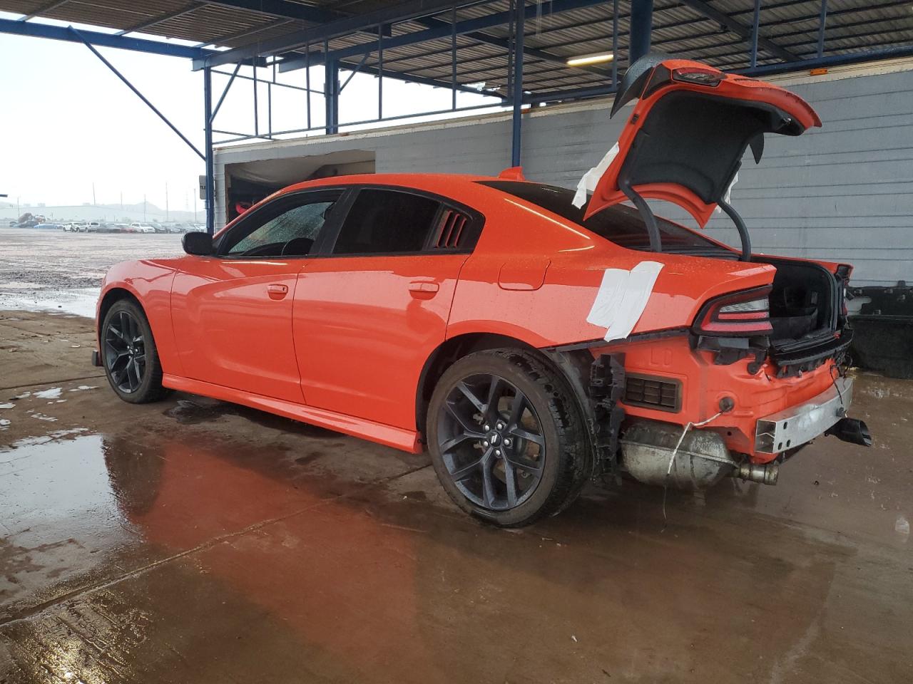 2021 Dodge Charger Gt Orange vin: 2C3CDXHG1MH644480
