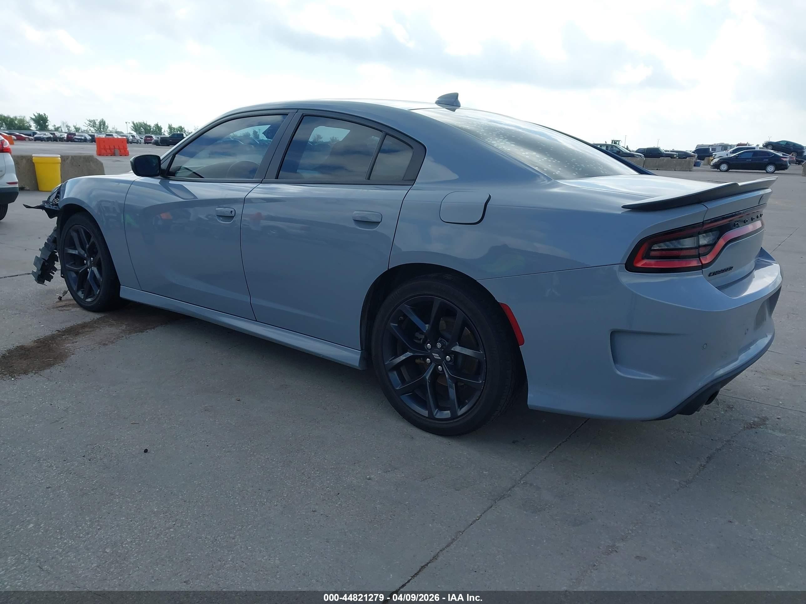 2022 Dodge Charger Gt Rwd Gray vin: 2C3CDXHG1NH146149