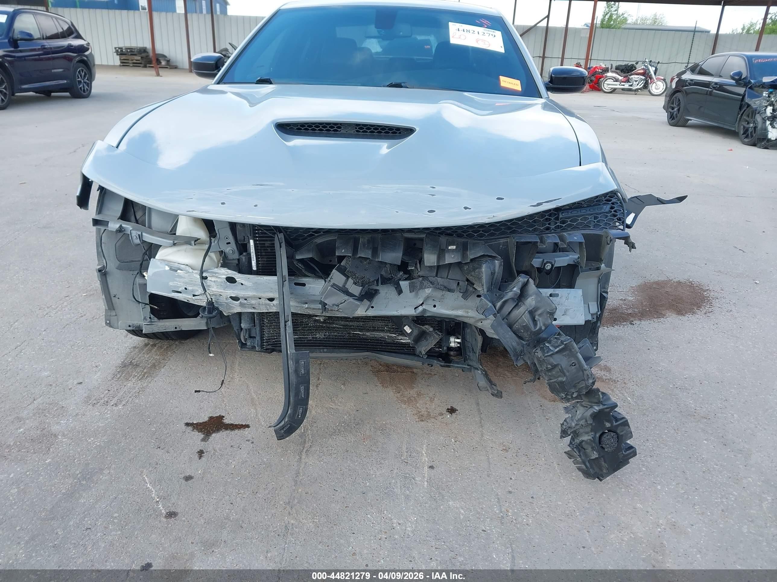 2022 Dodge Charger Gt Rwd Gray vin: 2C3CDXHG1NH146149