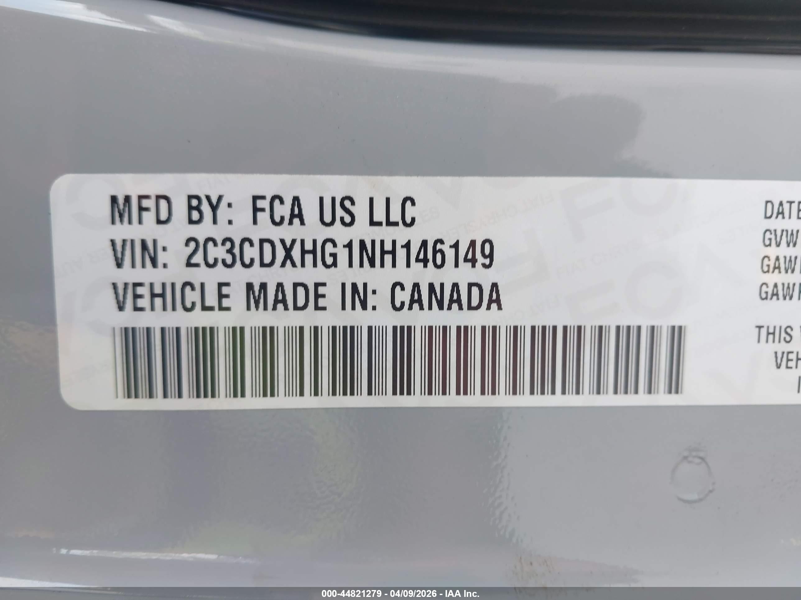 2022 Dodge Charger Gt Rwd Gray vin: 2C3CDXHG1NH146149