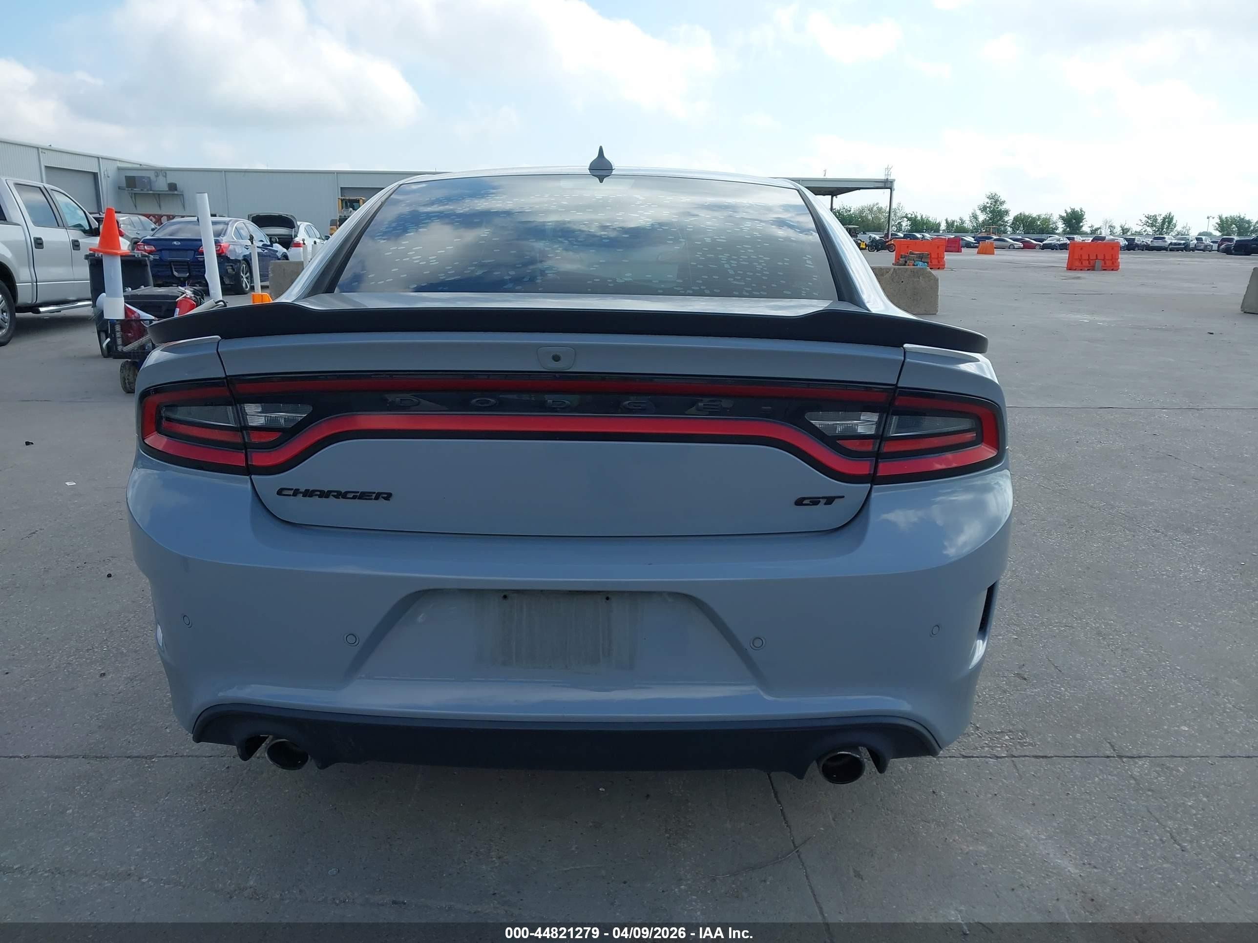 2022 Dodge Charger Gt Rwd Gray vin: 2C3CDXHG1NH146149