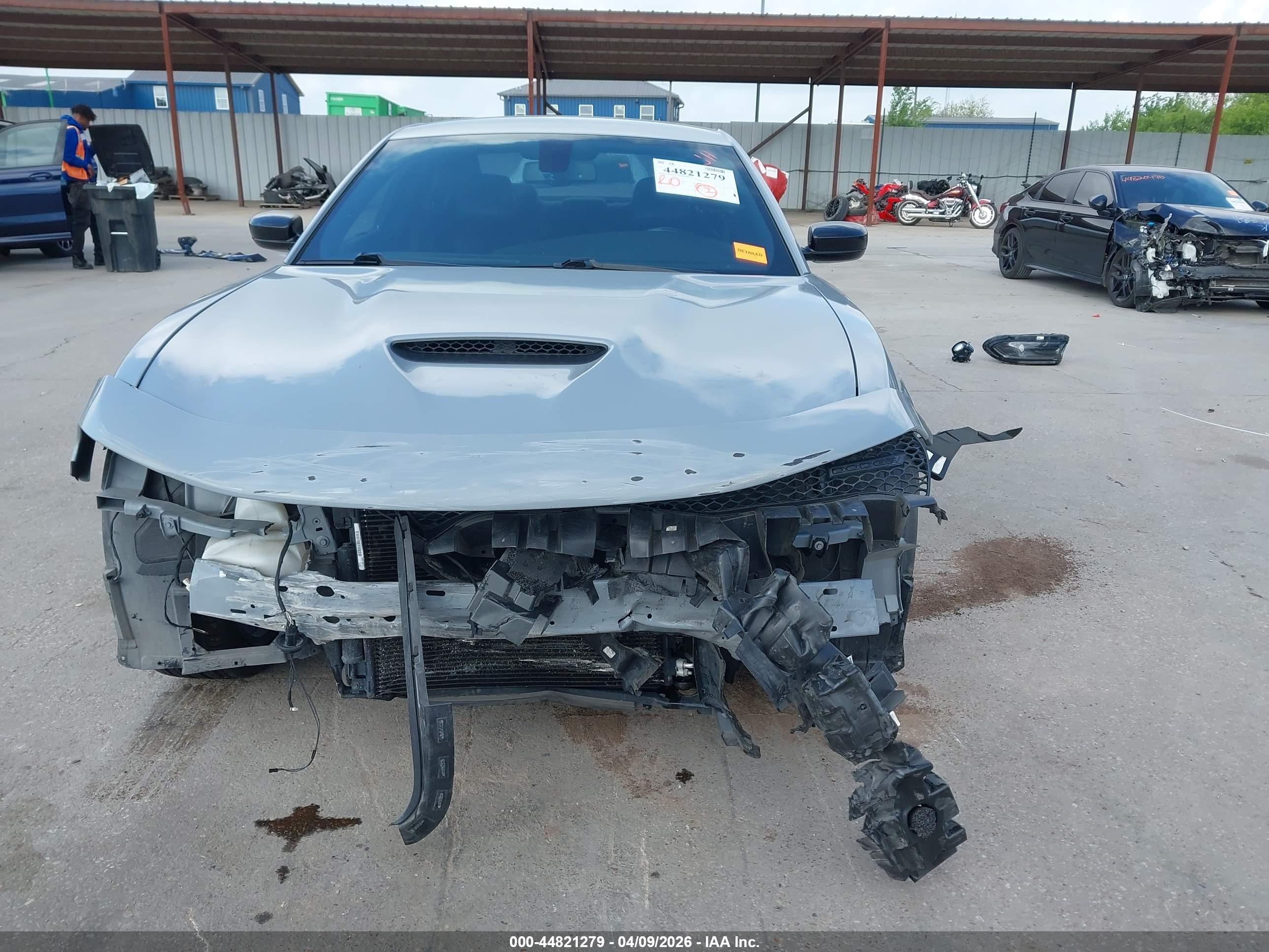 2022 Dodge Charger Gt Rwd Gray vin: 2C3CDXHG1NH146149