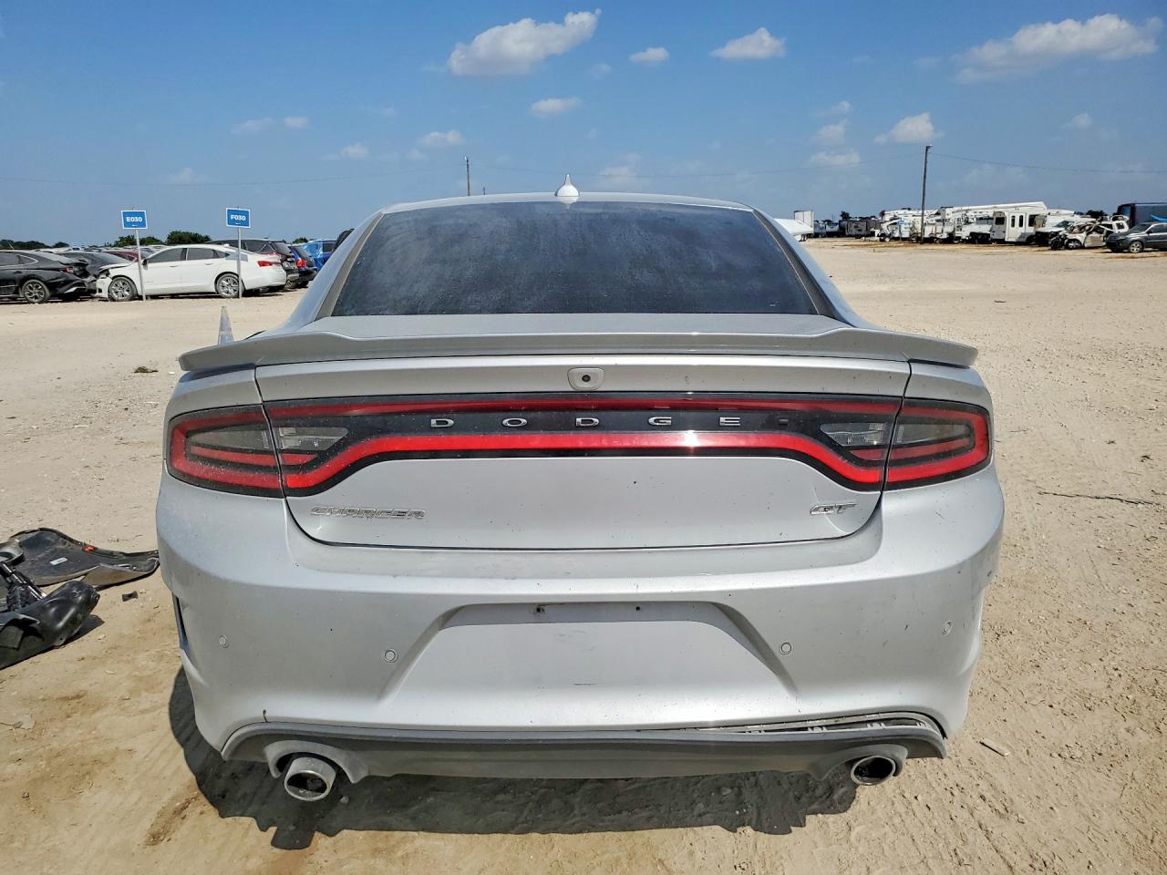 2023 Dodge Charger Gt Silver vin: 2C3CDXHG1PH606719