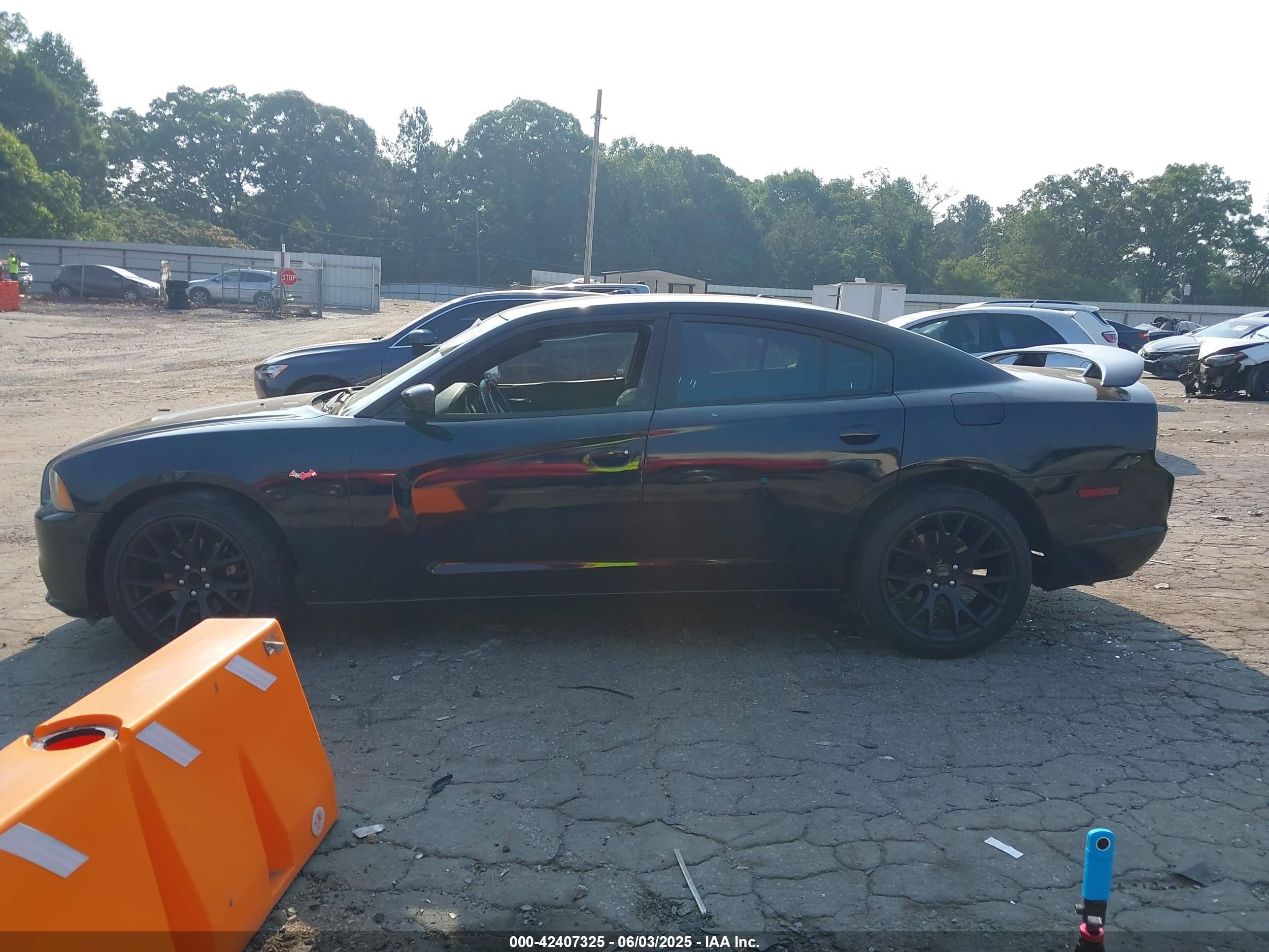 2012 Dodge Charger Sxt Black vin: 2C3CDXHG2CH134945