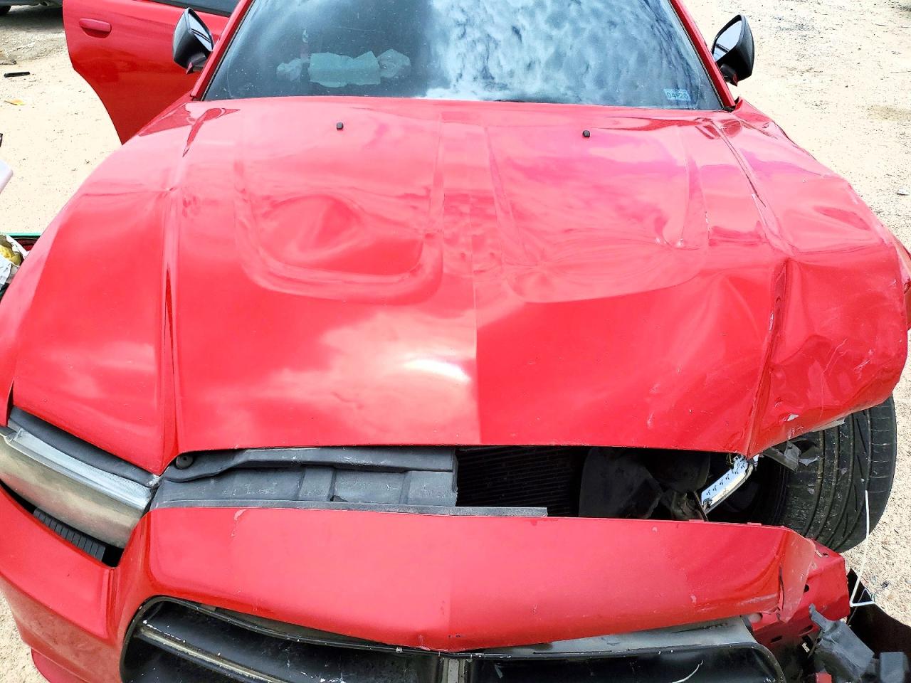 2012 Dodge Charger Sxt Red vin: 2C3CDXHG2CH270993