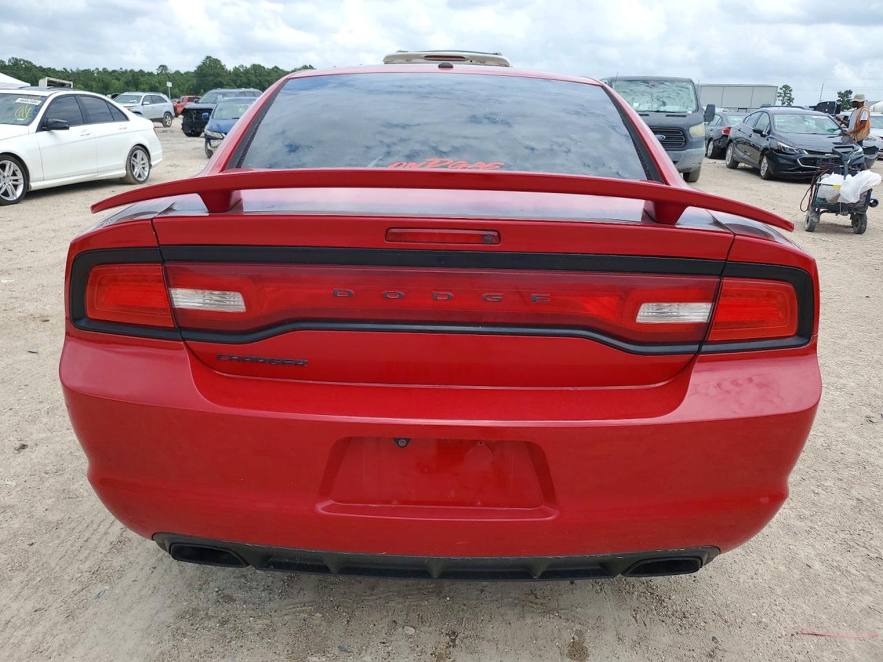 2012 Dodge Charger Sxt Red vin: 2C3CDXHG2CH270993
