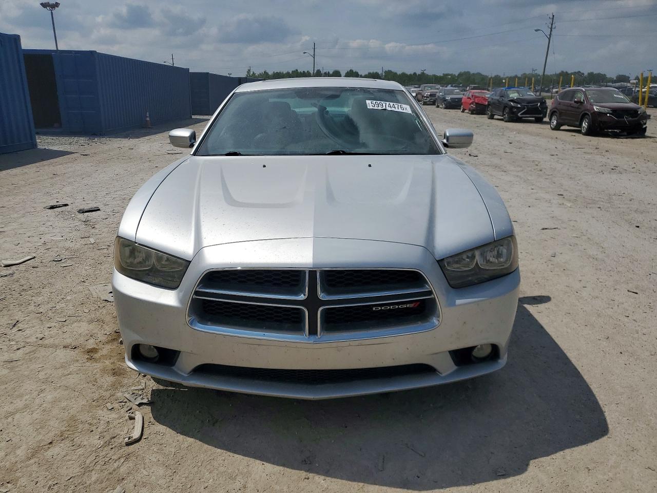 2012 Dodge Charger Sxt Silver vin: 2C3CDXHG2CH290371