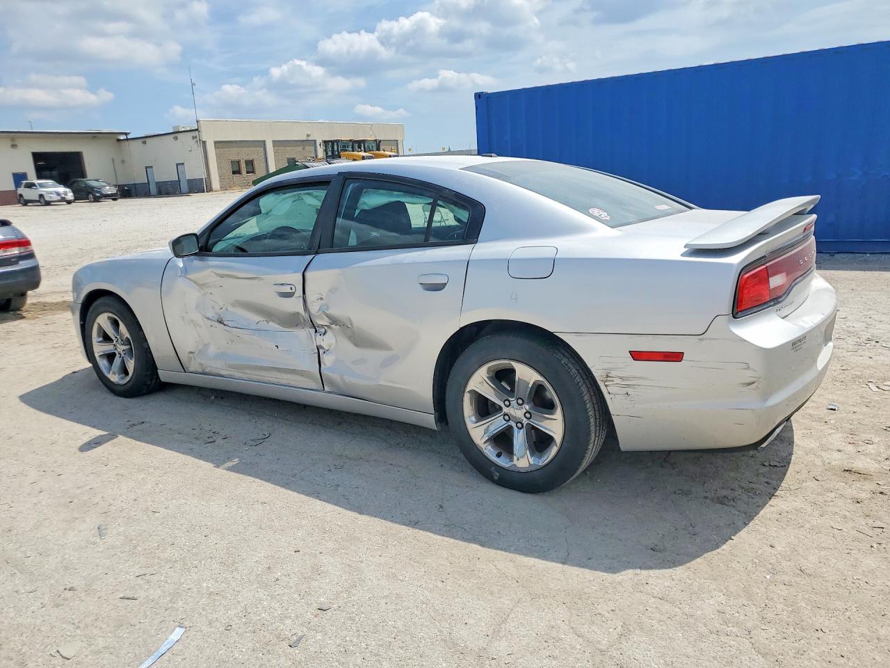 2012 Dodge Charger Sxt Silver vin: 2C3CDXHG2CH290371