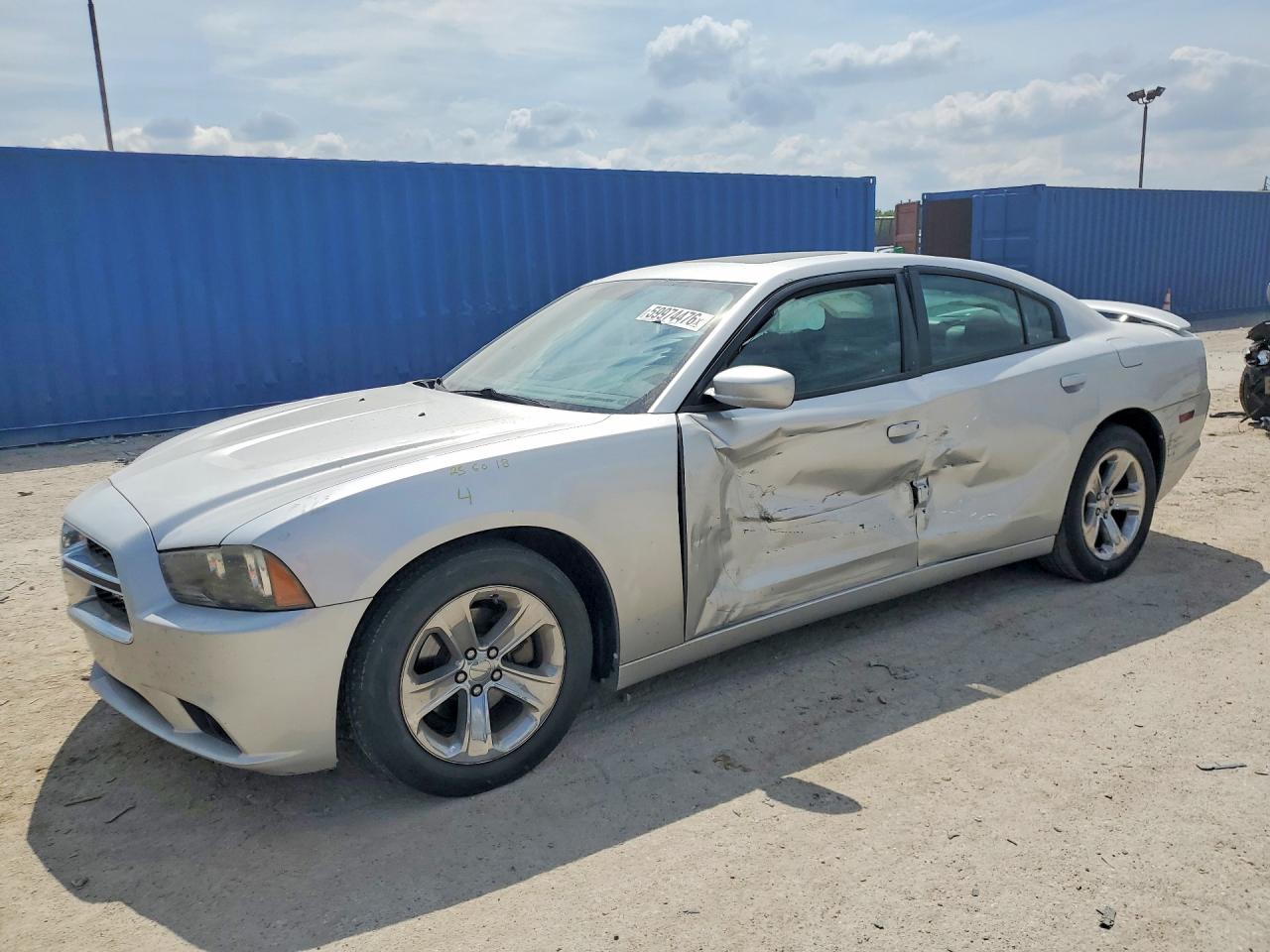 2012 Dodge Charger Sxt Серебряный vin: 2C3CDXHG2CH290371