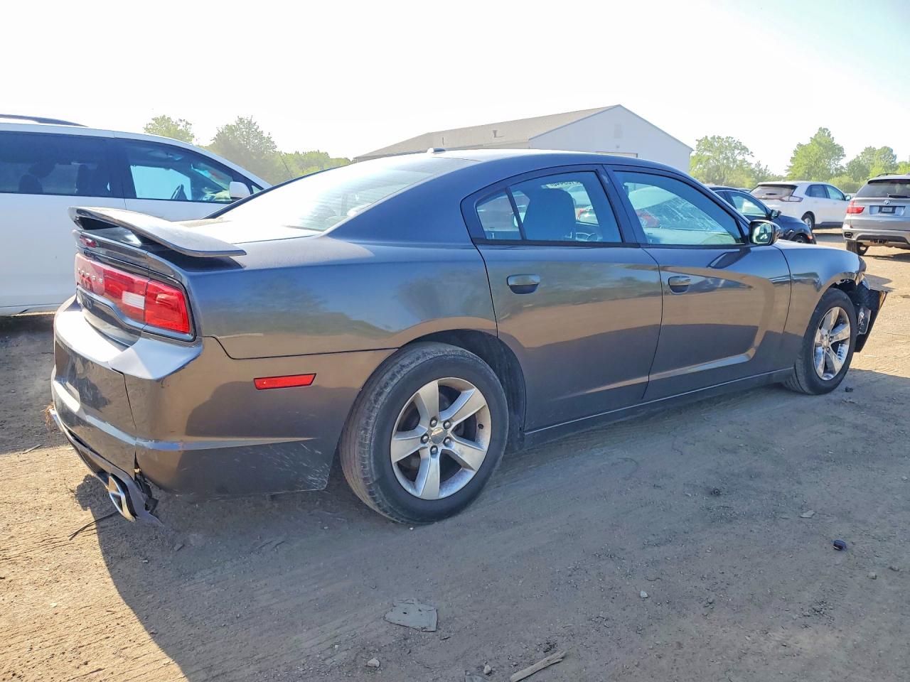 2013 Dodge Charger Sxt Gray vin: 2C3CDXHG2DH571328