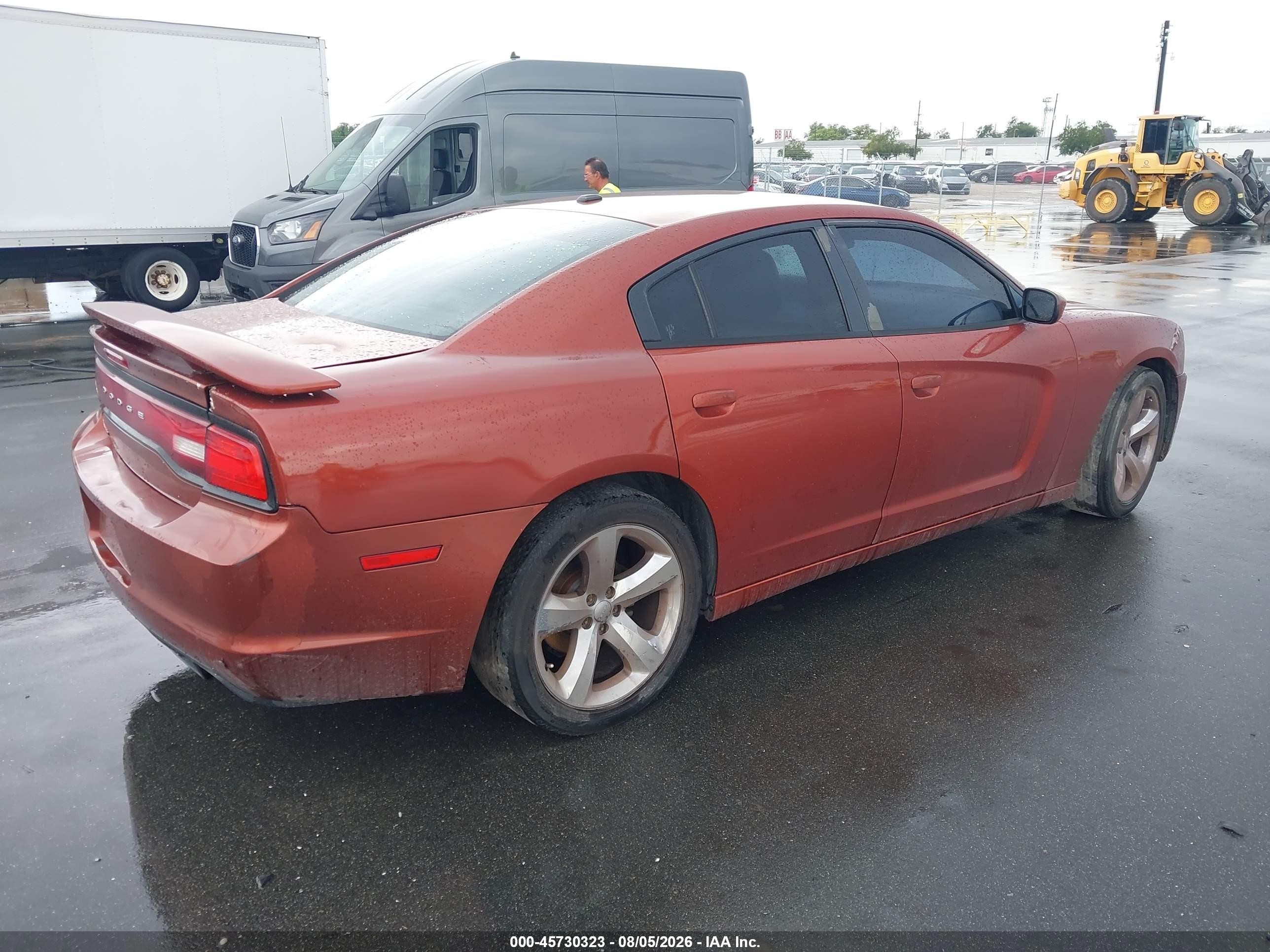 2013 Dodge Charger Sxt Plus Orange vin: 2C3CDXHG2DH575735