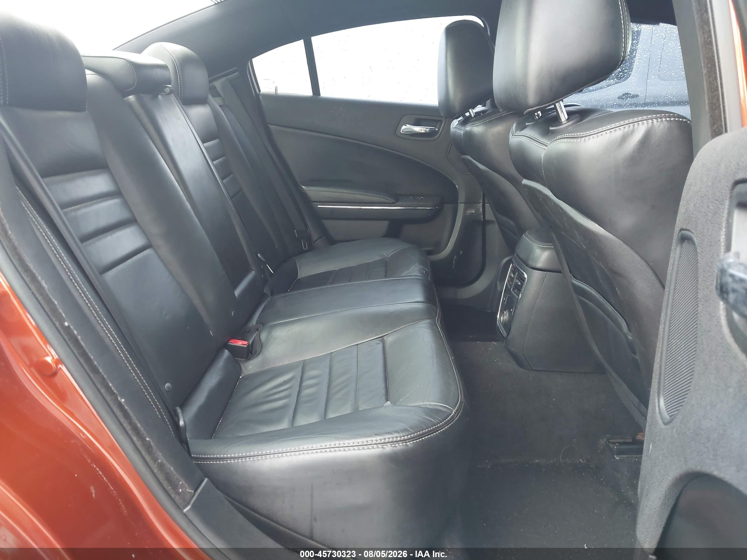 2013 Dodge Charger Sxt Plus Orange vin: 2C3CDXHG2DH575735